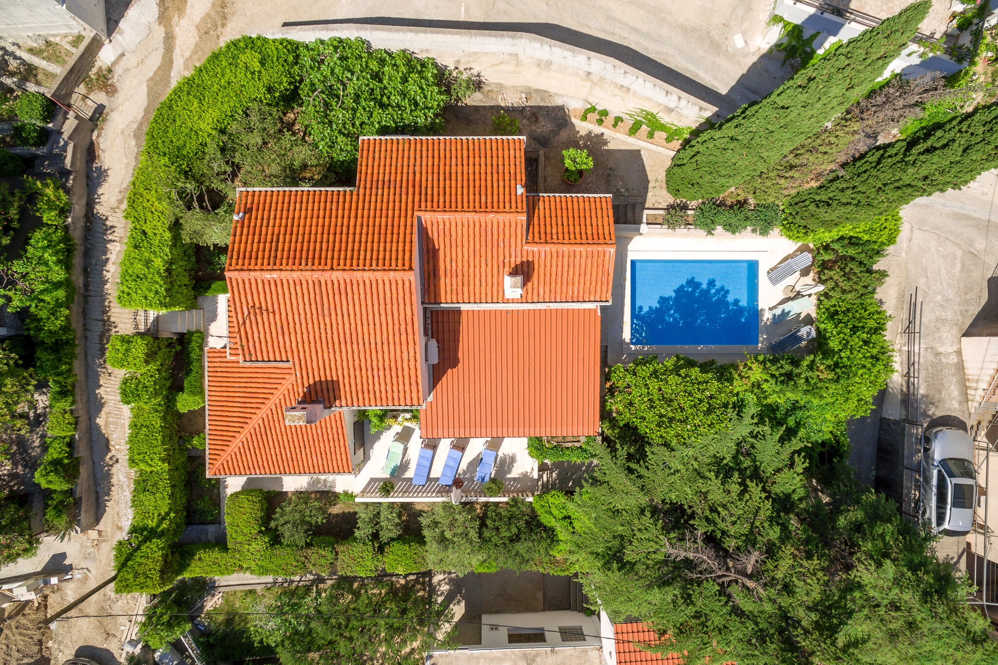Vrijstaand vakantiehuis in Baska Voda met privézwembad