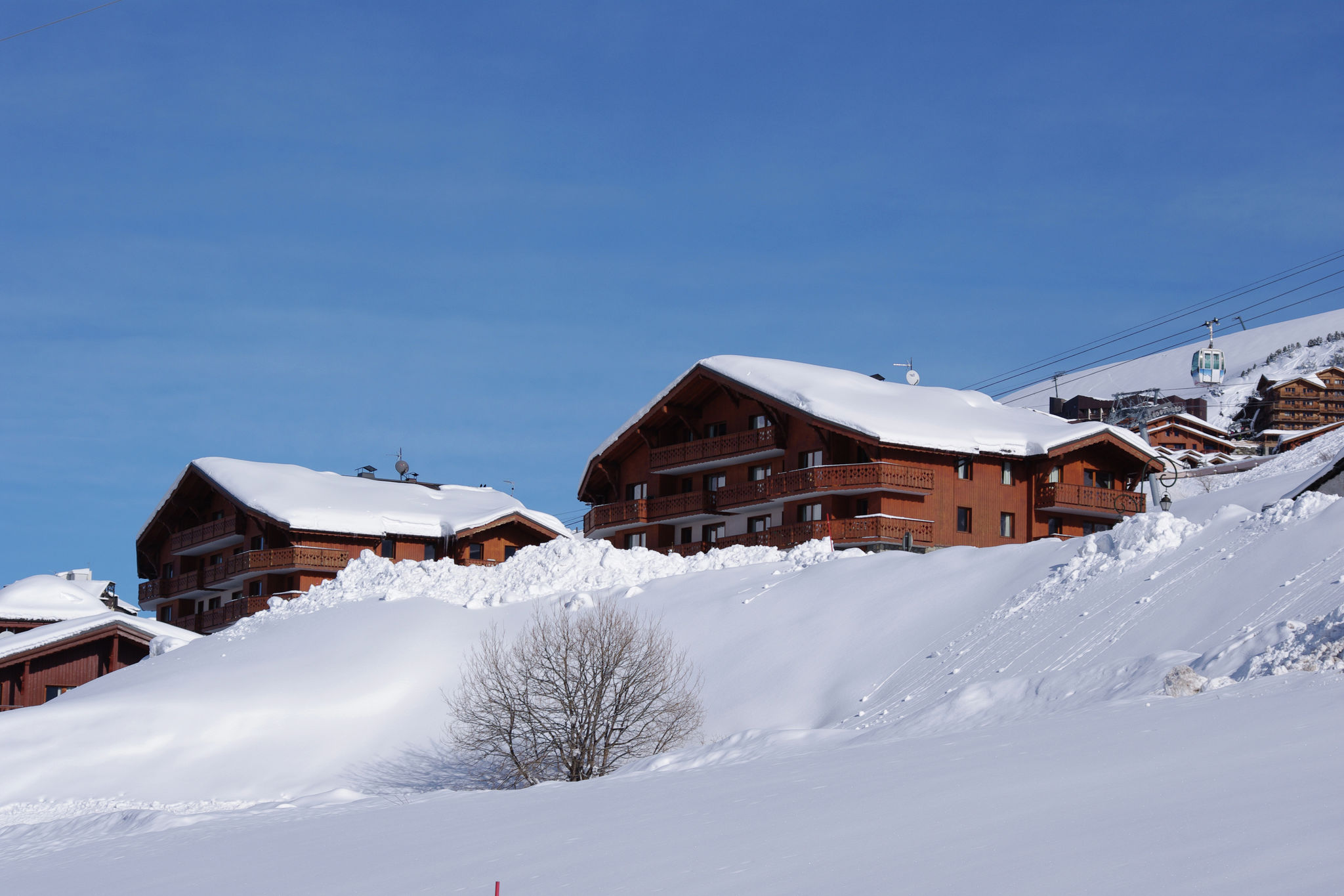Comfortably furnished apartment at an altitude of 1900 m.