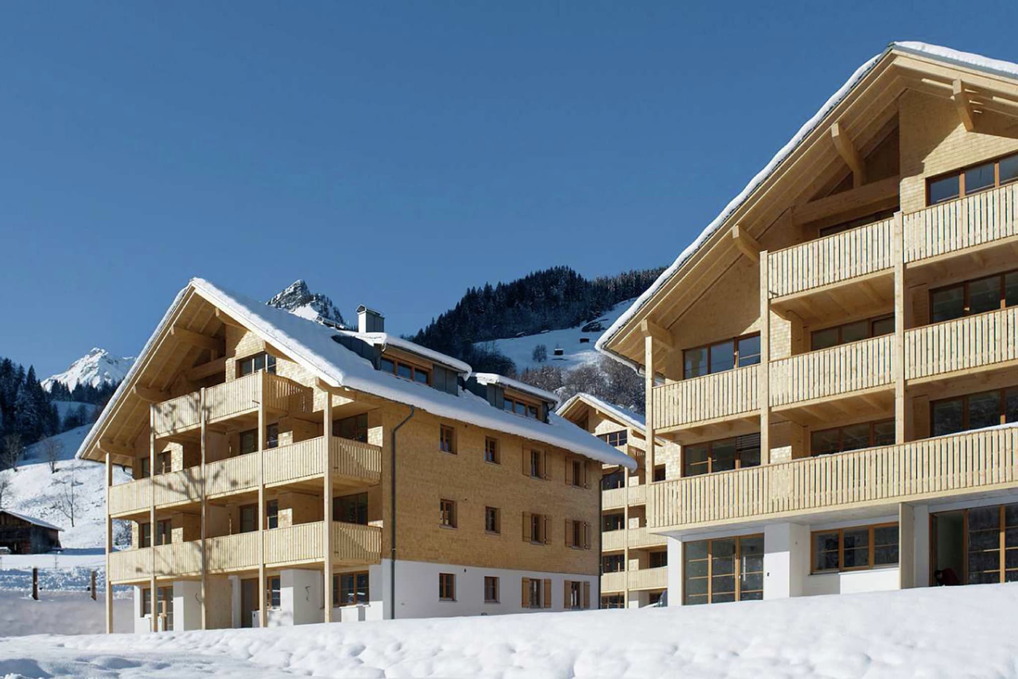 Chalet in Brand near Ski Lift & Slopes