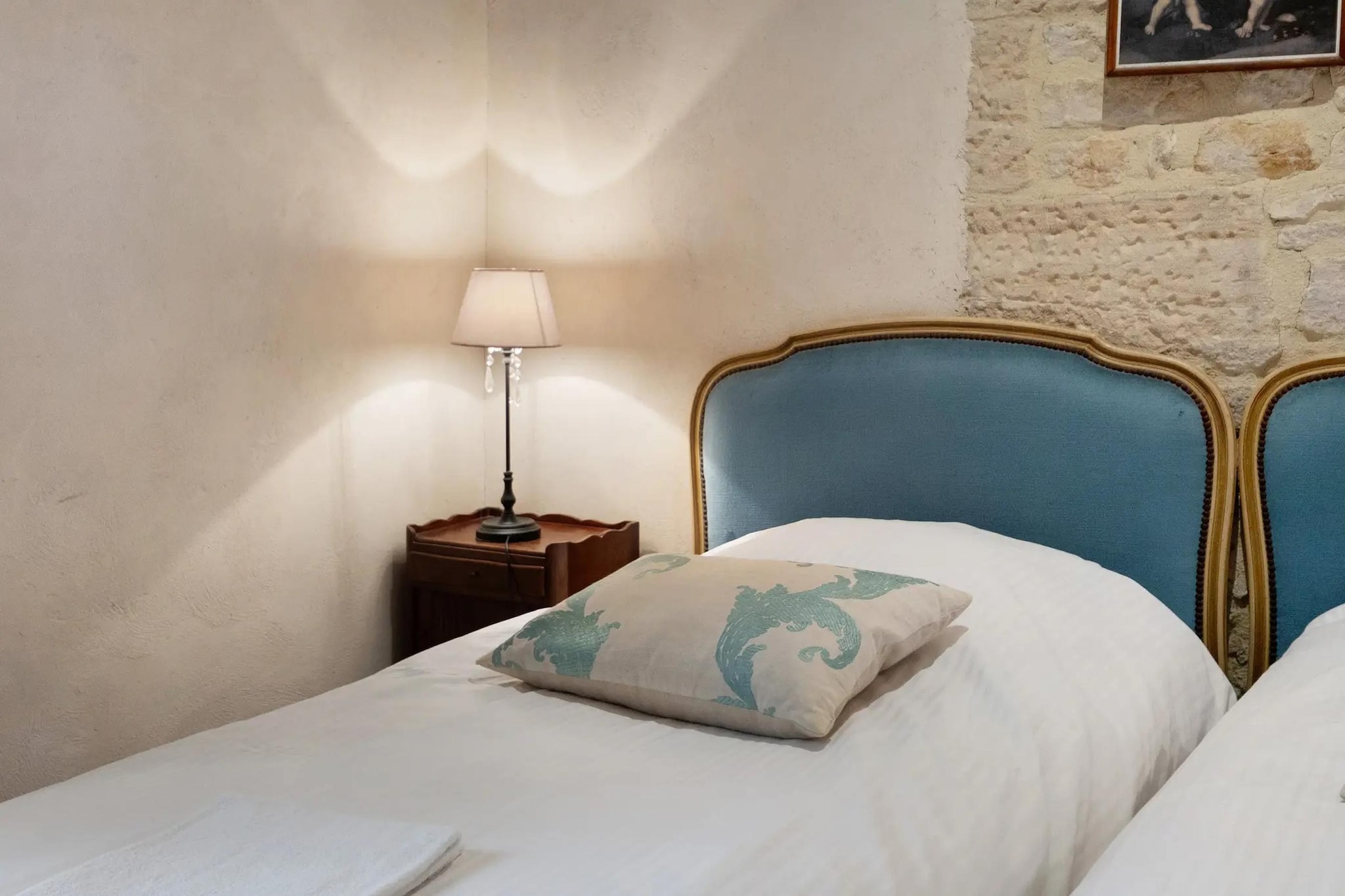 Gite de charme 6 pers/domaine Chateau - Schlafzimmer