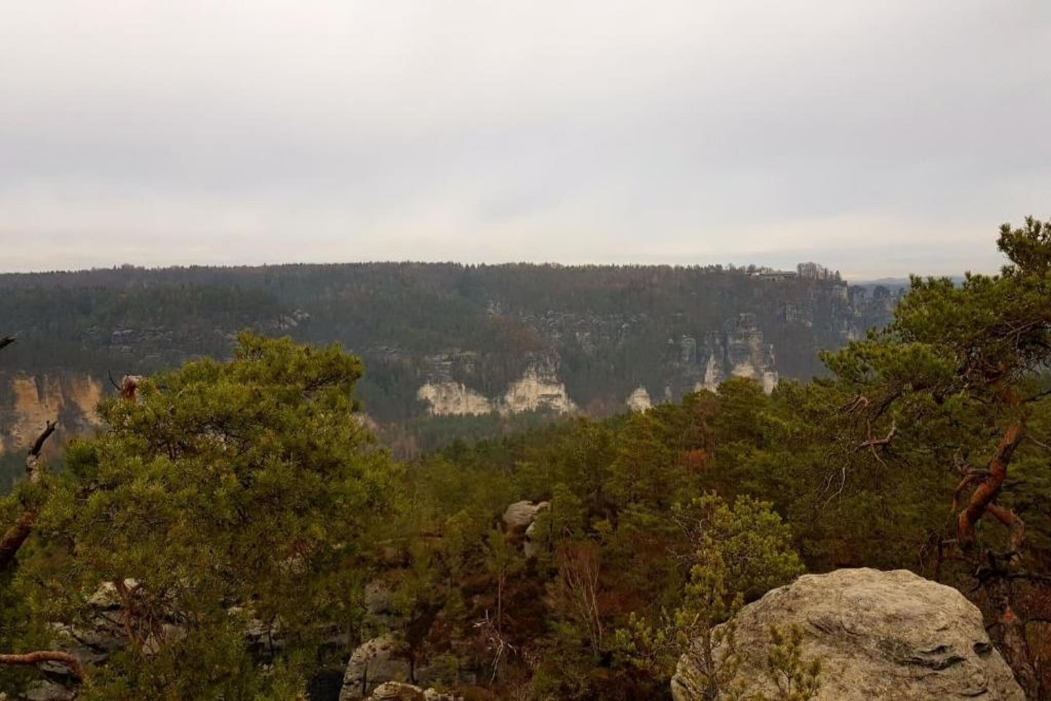 Bastei-Gebieden zomer 5km