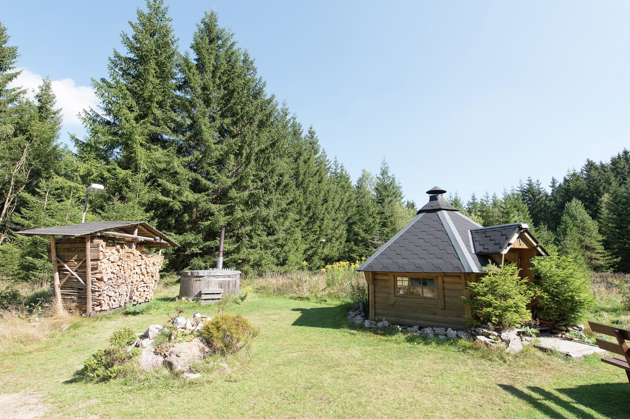 Im Erzgebirge - Tuinen zomer