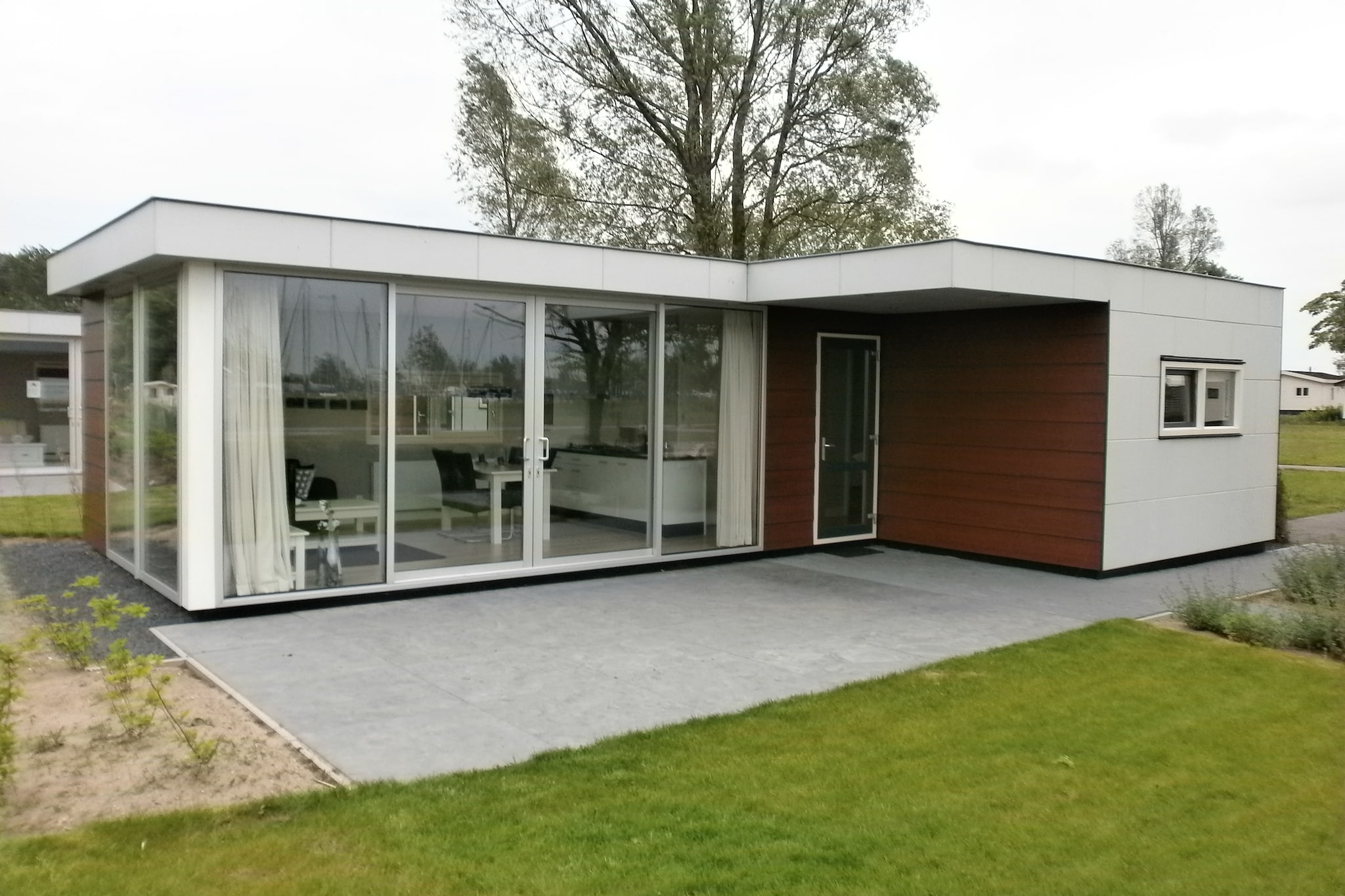 Modern chalet niet ver van de Biesbosch