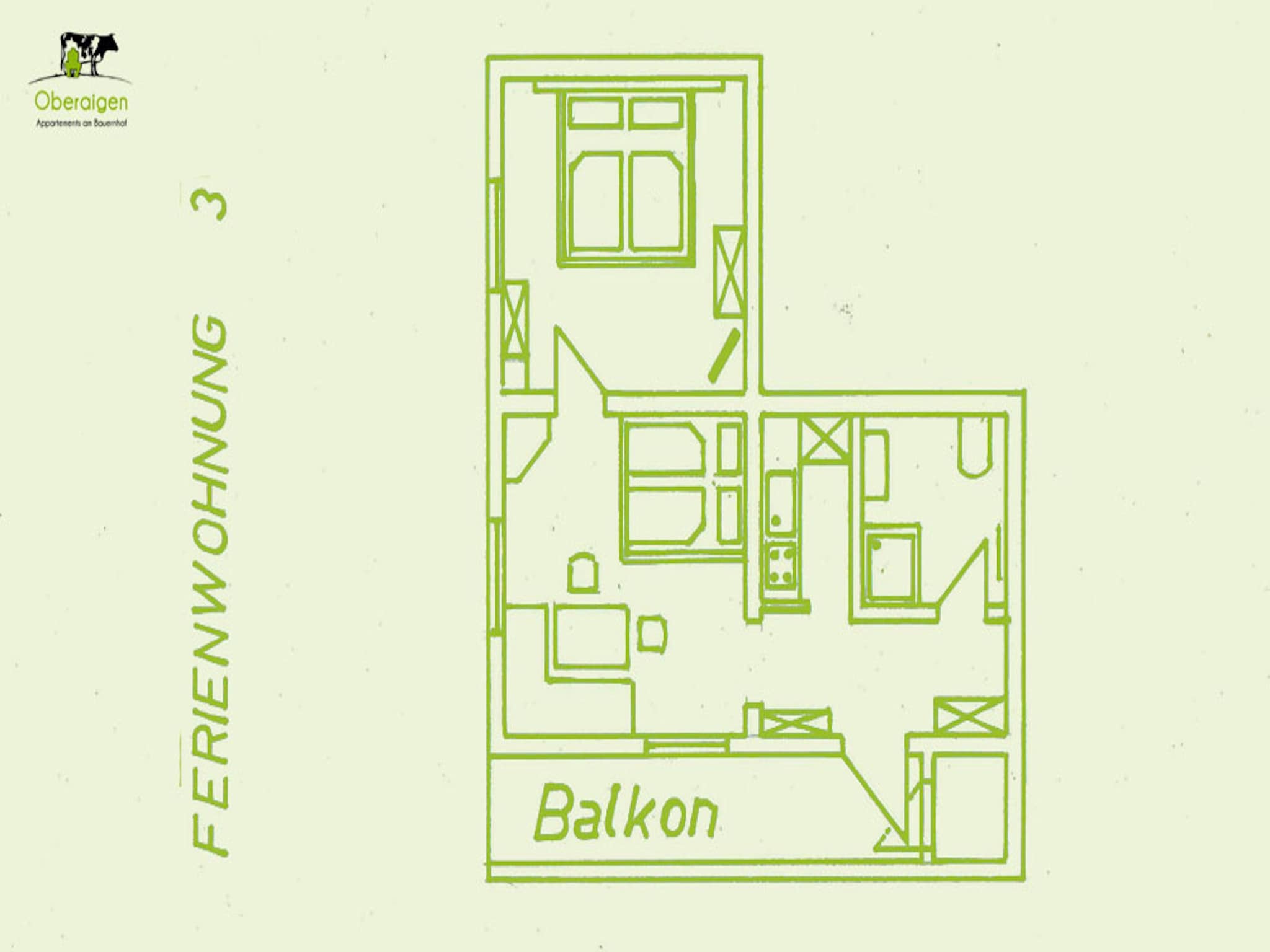 Ferienhaus Apartment Oberaigen