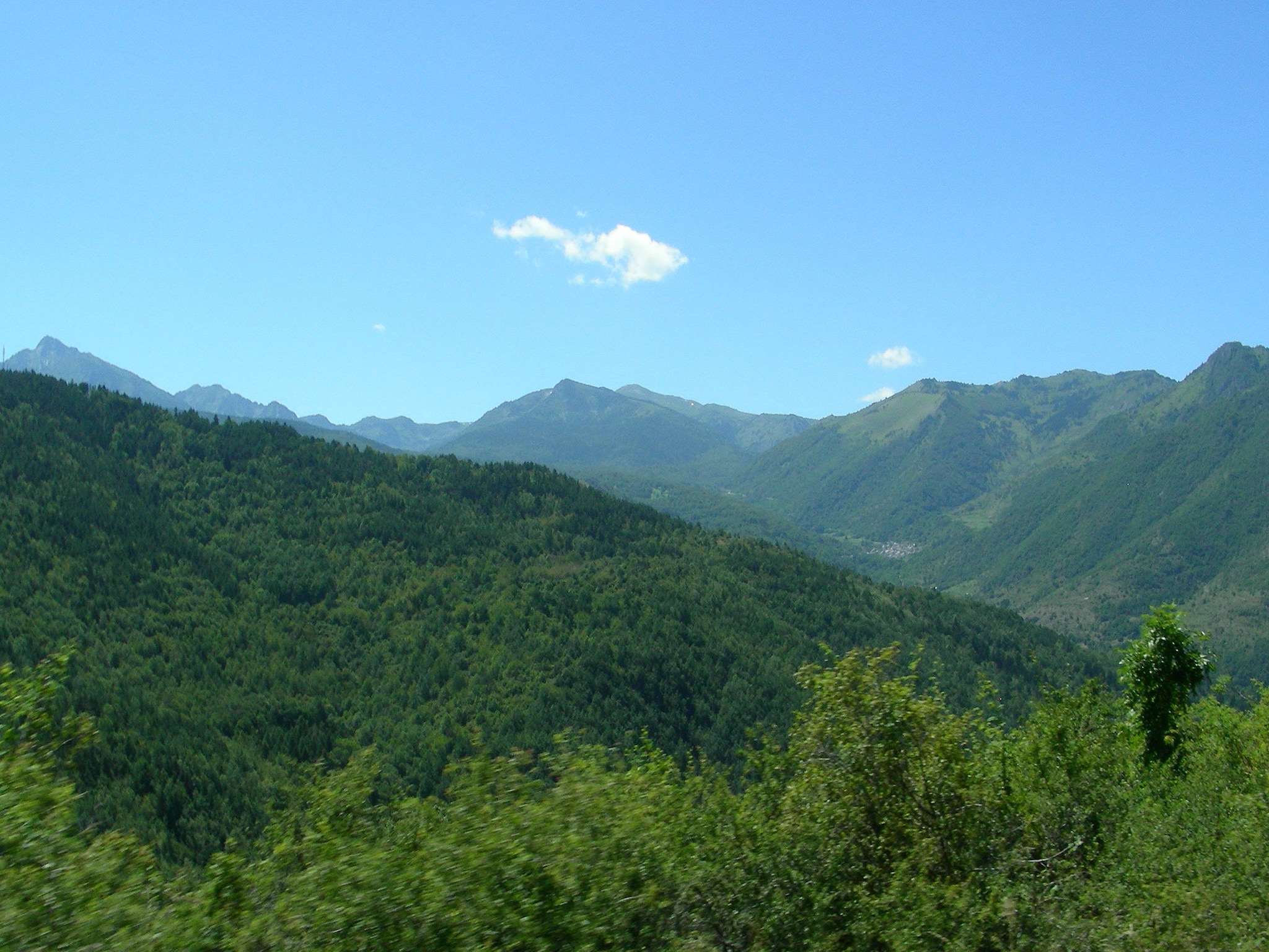   A little house in the mountains