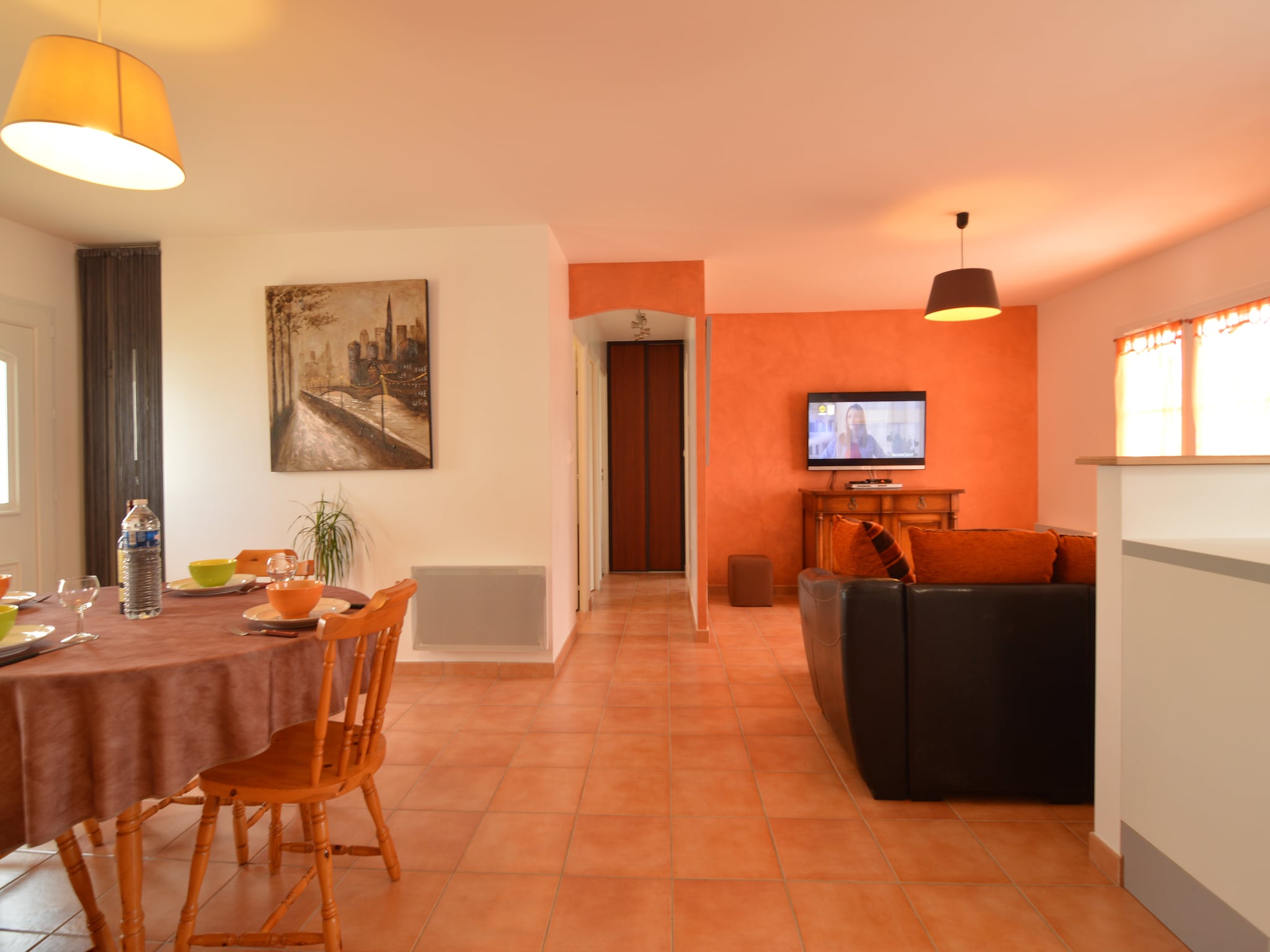   Maison vacances chaleureuse proche de la plage
