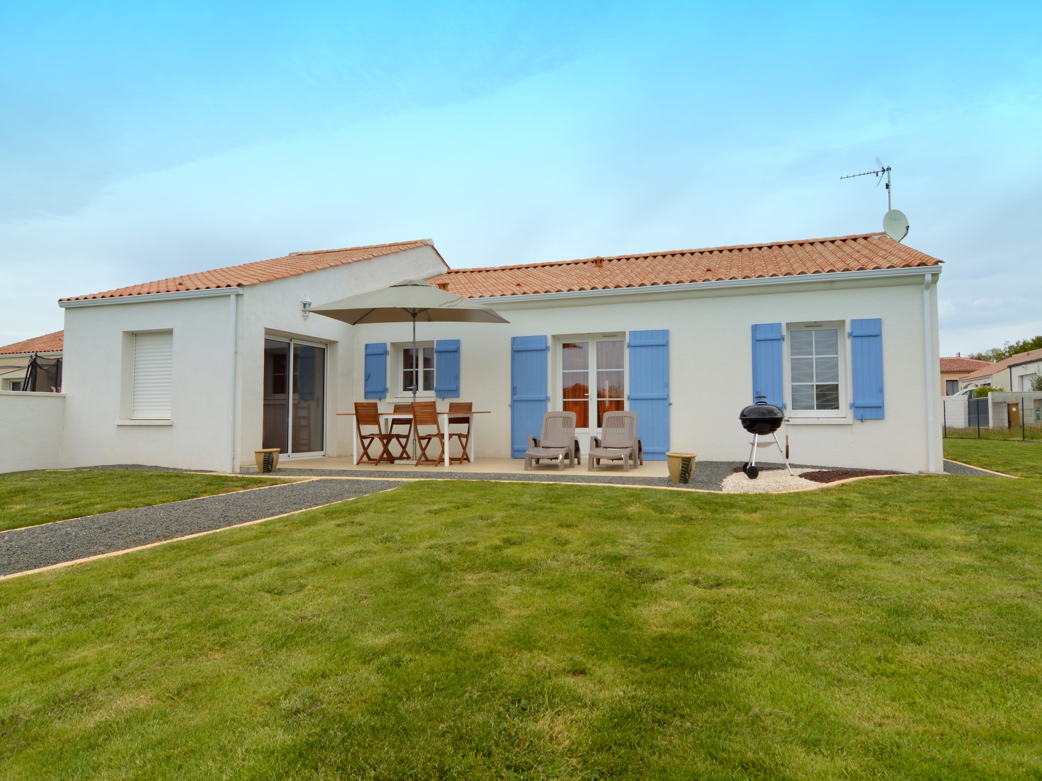   Maison vacances chaleureuse proche de la plage