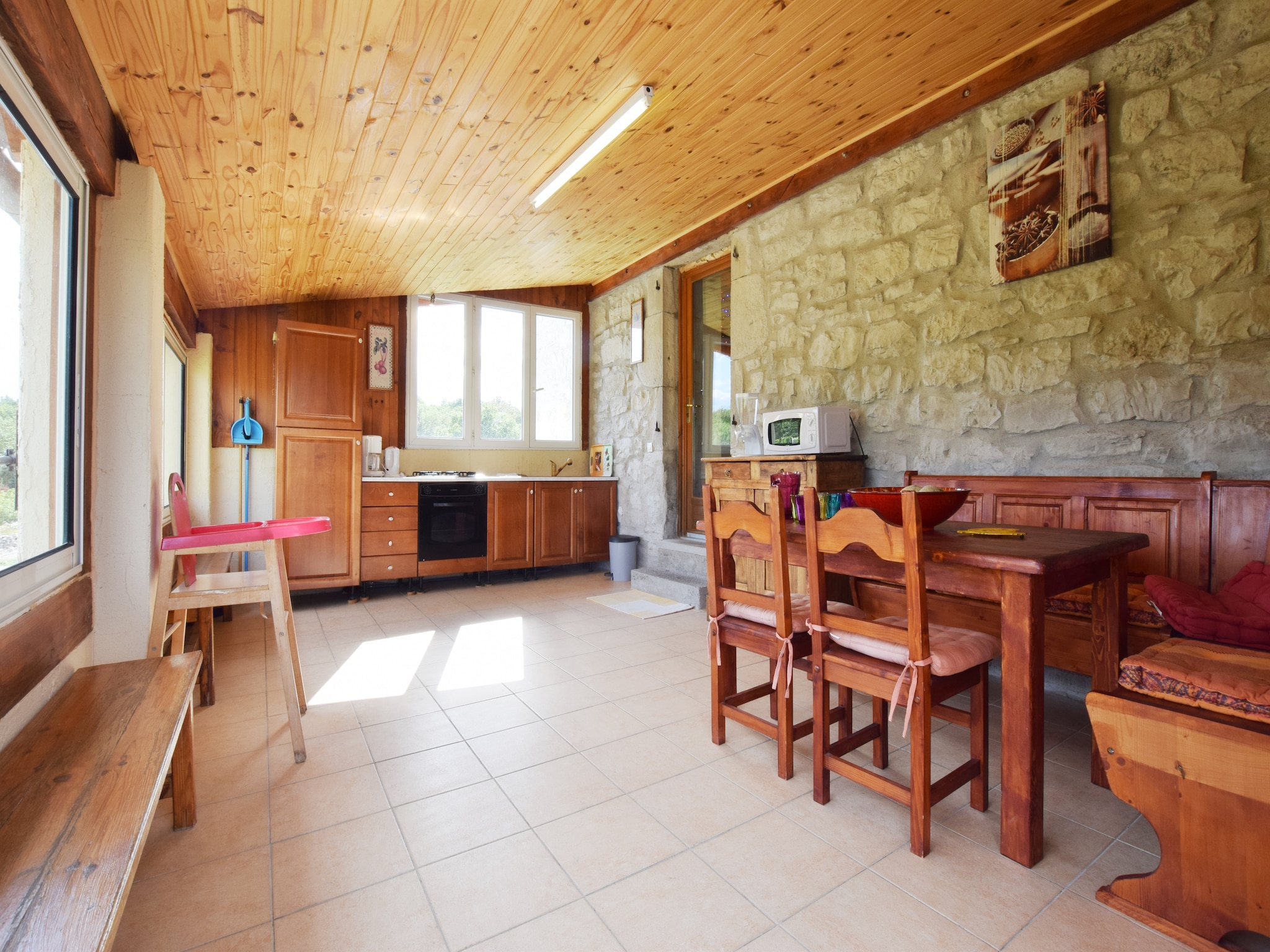  Gite avec mezzanine