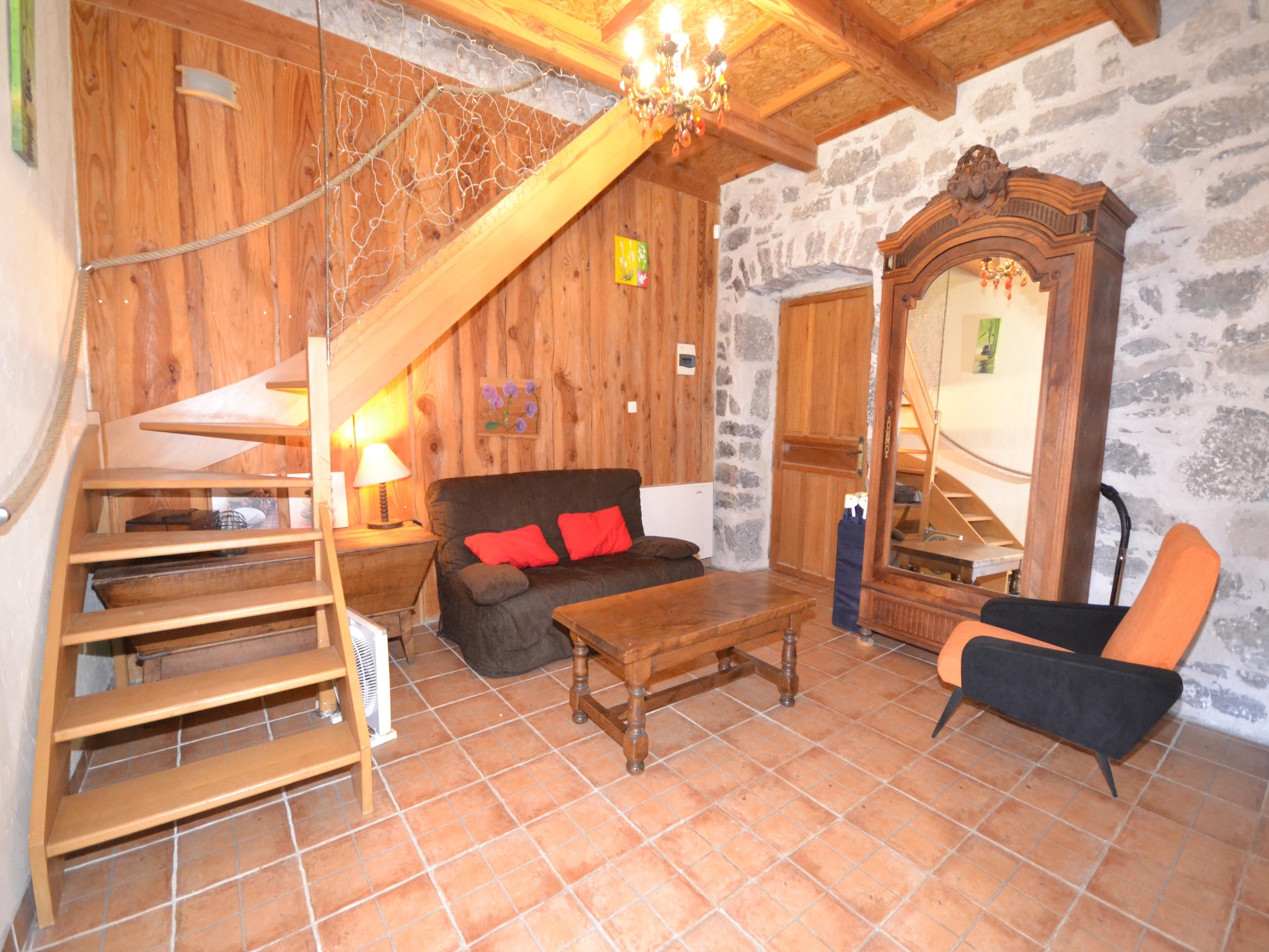   Gite avec mezzanine