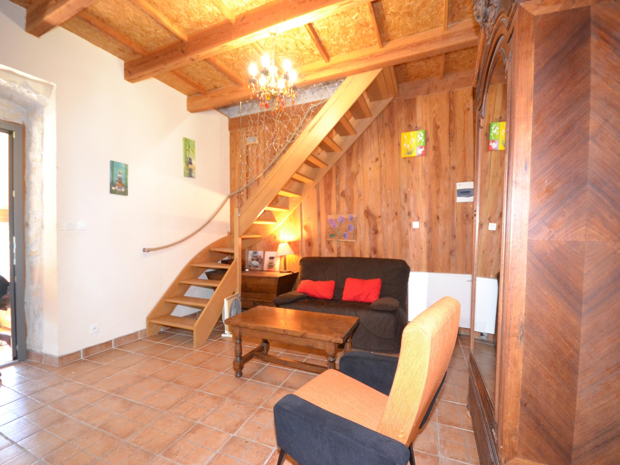   Gite avec mezzanine