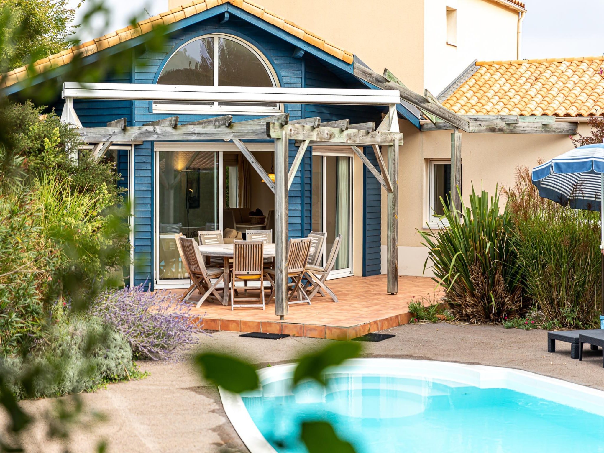 Ferienhaus Sequoia 8 with pool