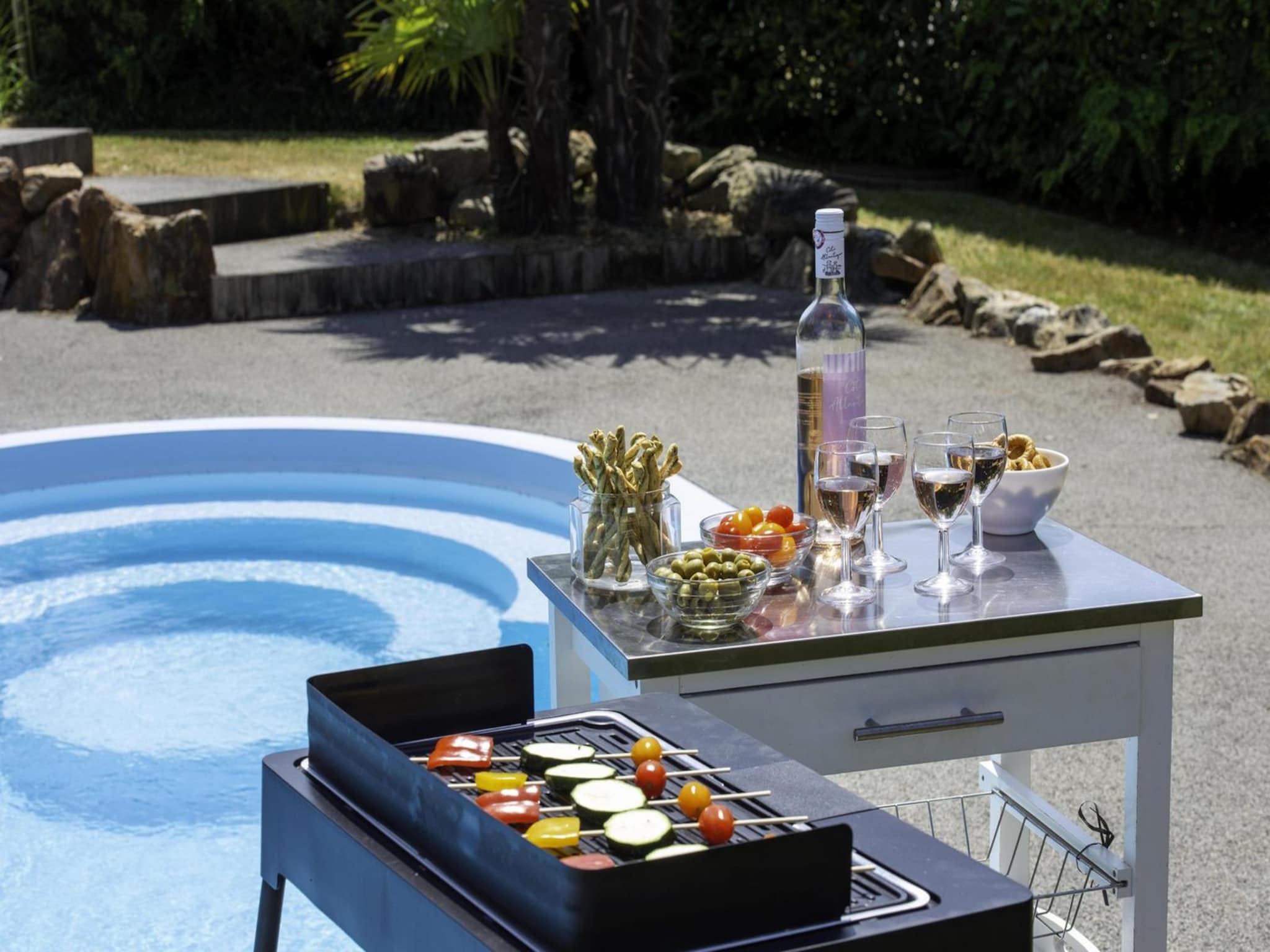 Ferienhaus Sequoia 8 with pool