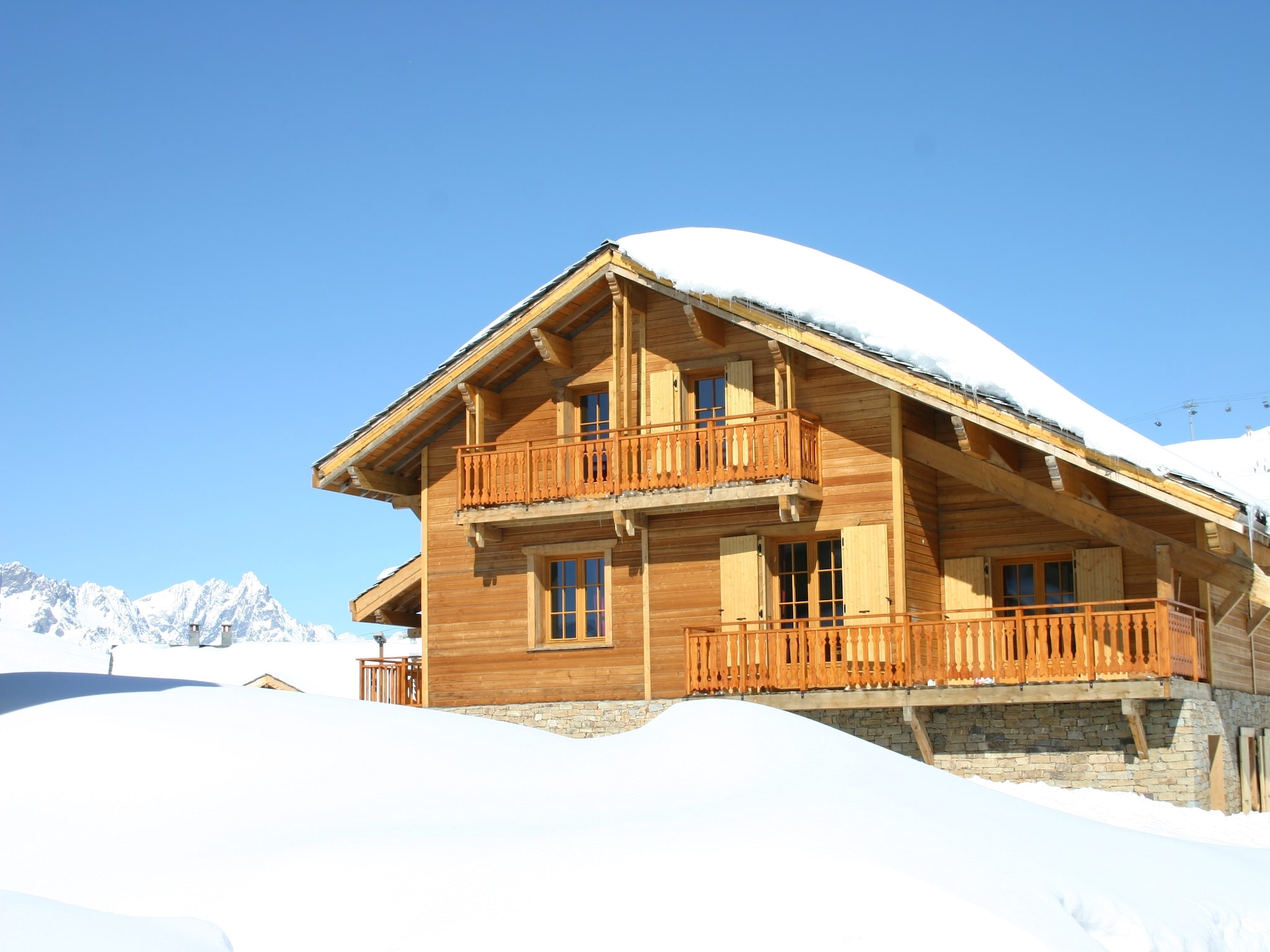 Ferienhaus Les Chalets de l'Altiport 4