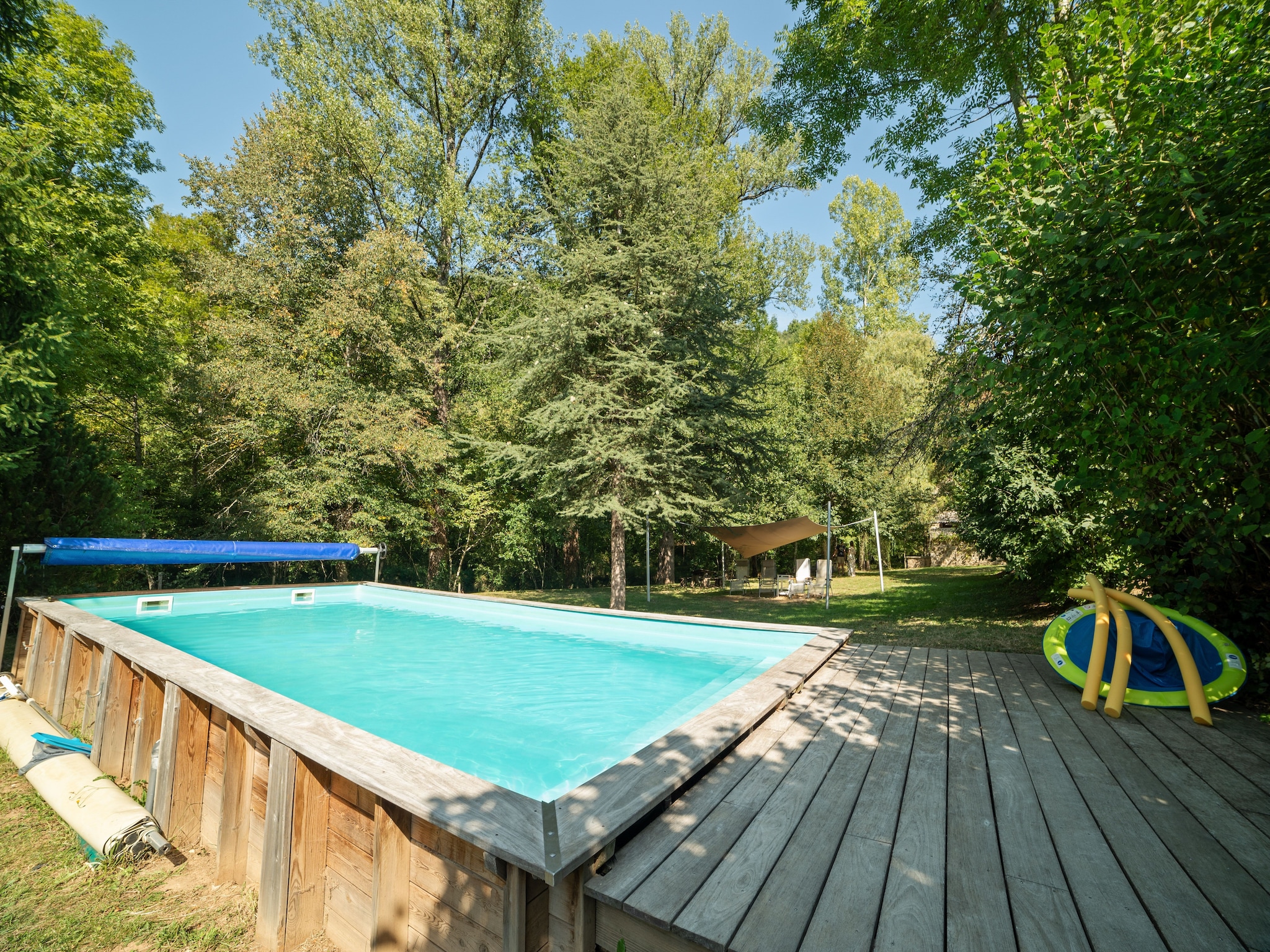 Feriebolig Moulin rivière et piscine