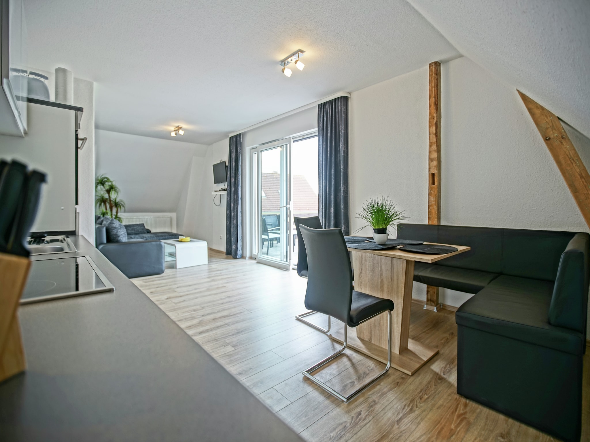 Appartement Ferienwohnung mit großer Dachterrasse