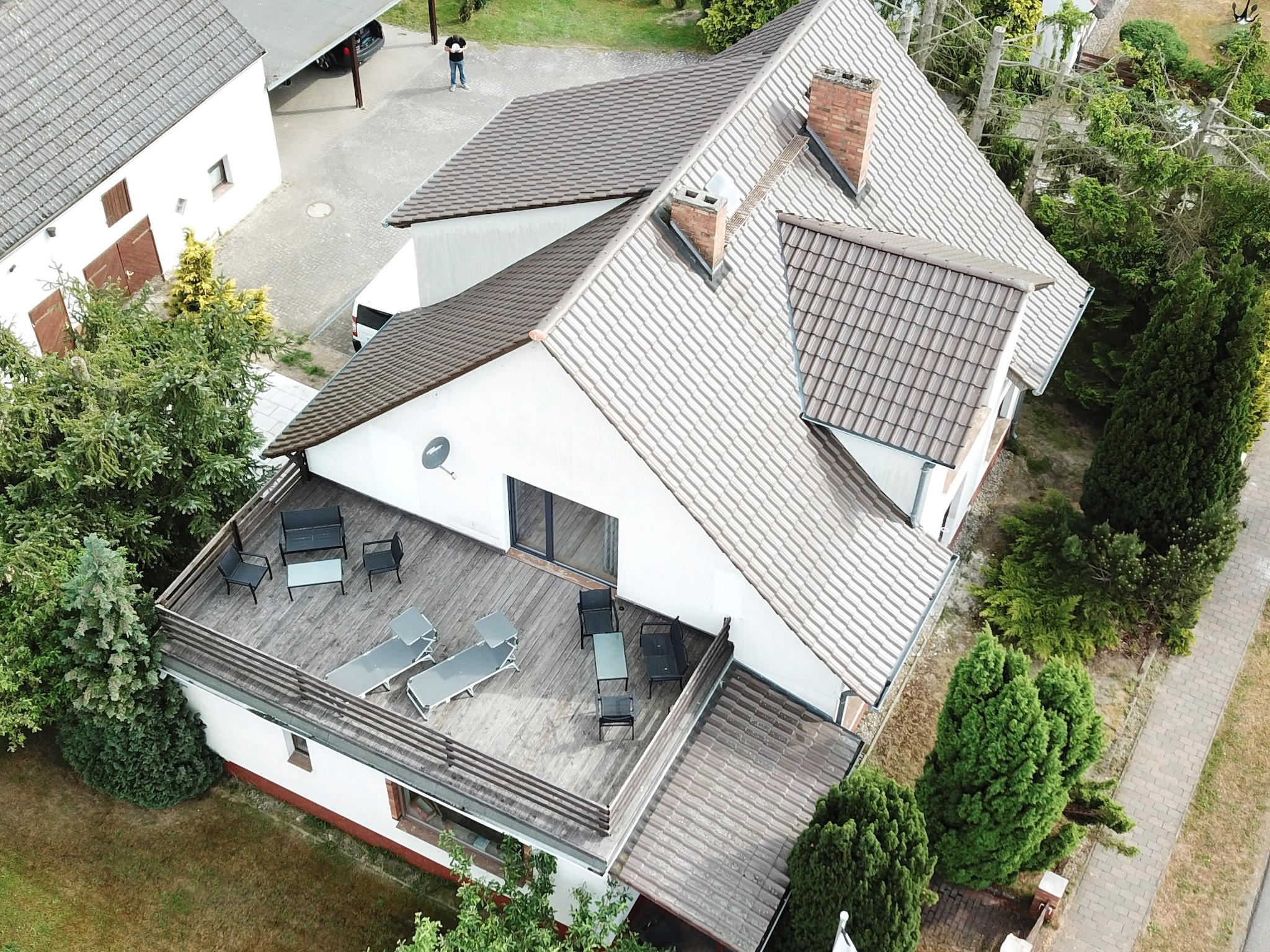 Appartement Ferienwohnung mit großer Dachterrasse