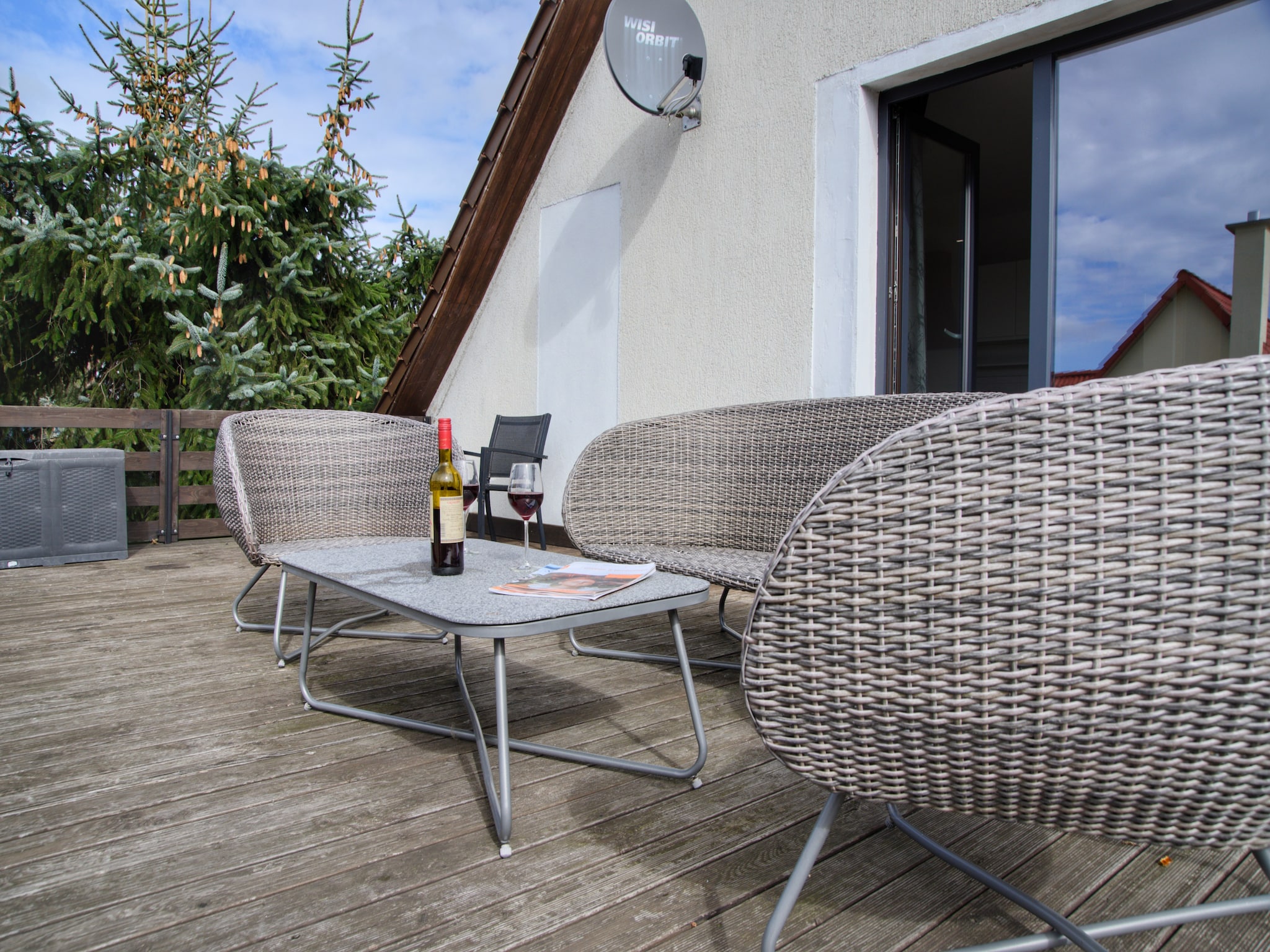 Appartement Ferienwohnung mit großer Dachterrasse
