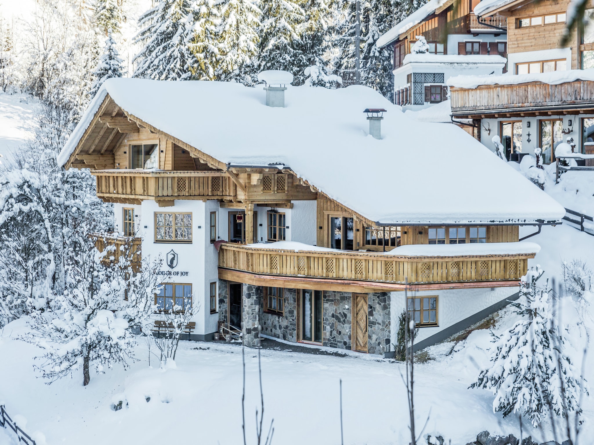 Vakantiehuis Chalet Lodge of Joy