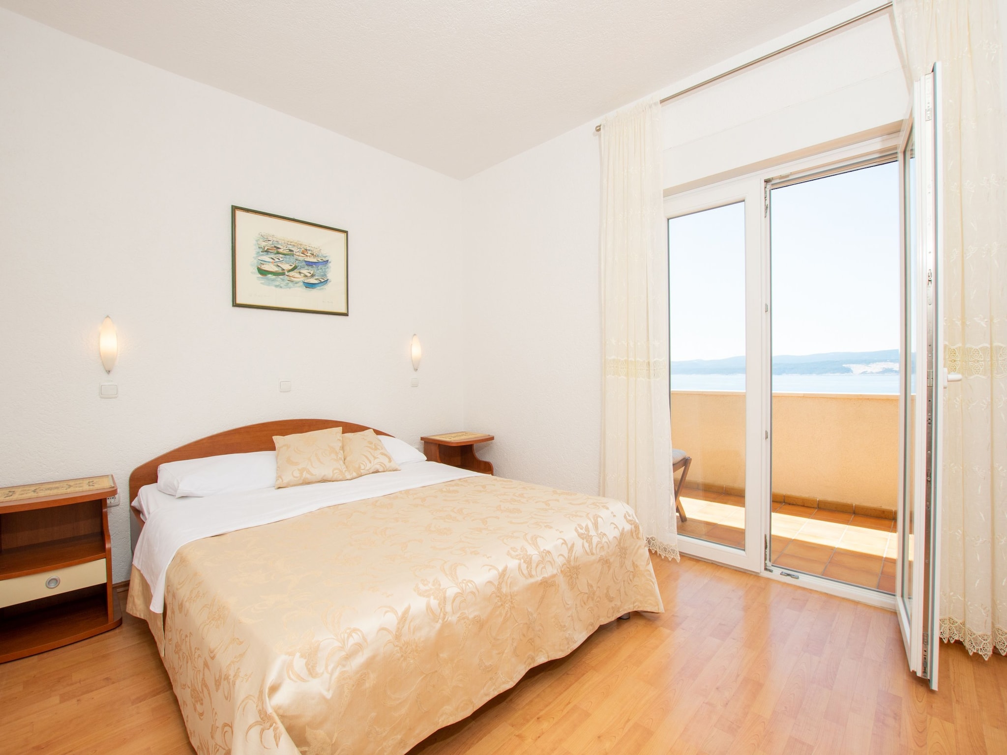 Ferienwohnung Shared pool apartment David - first floor