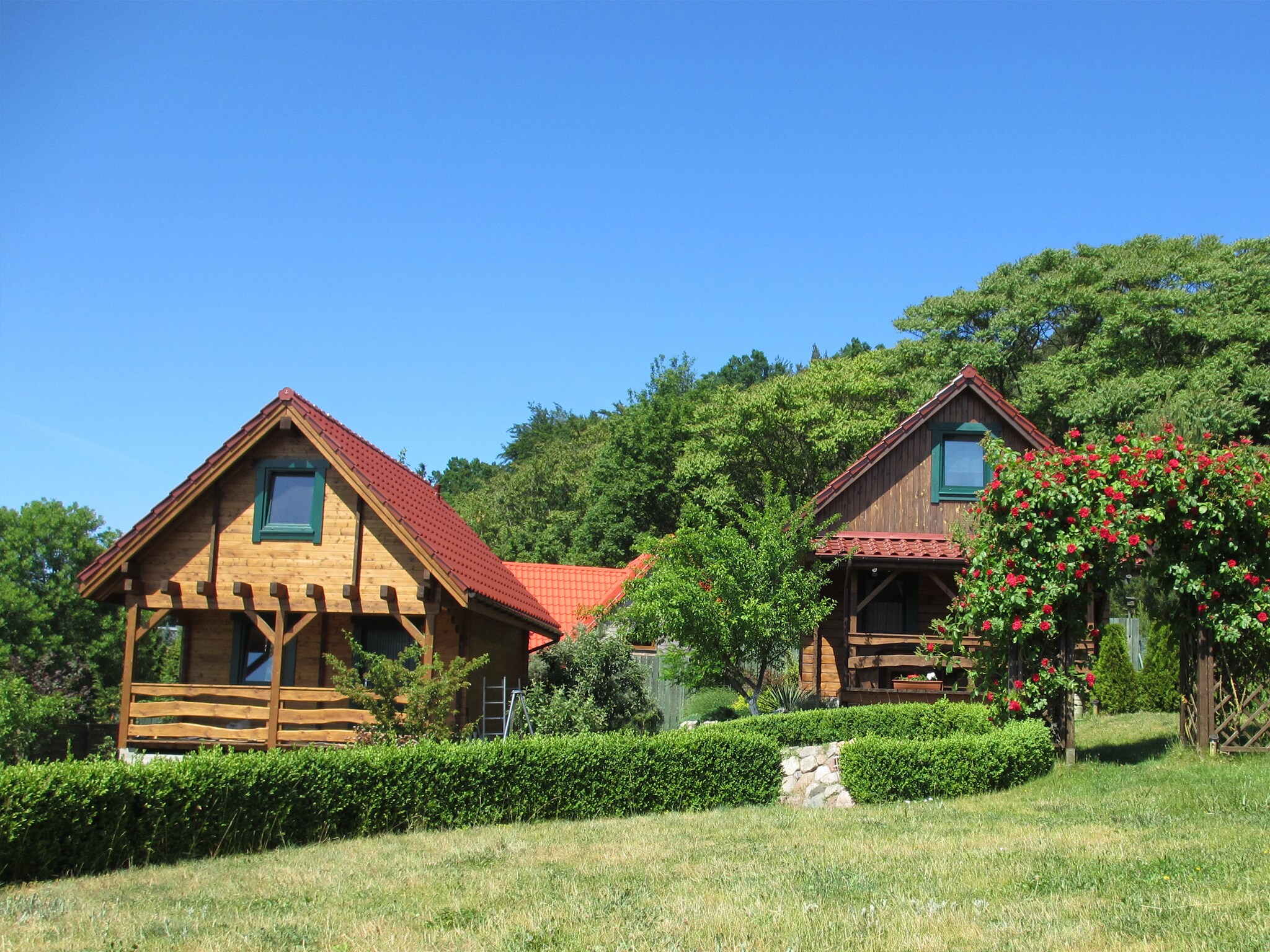   Charming house on a hill