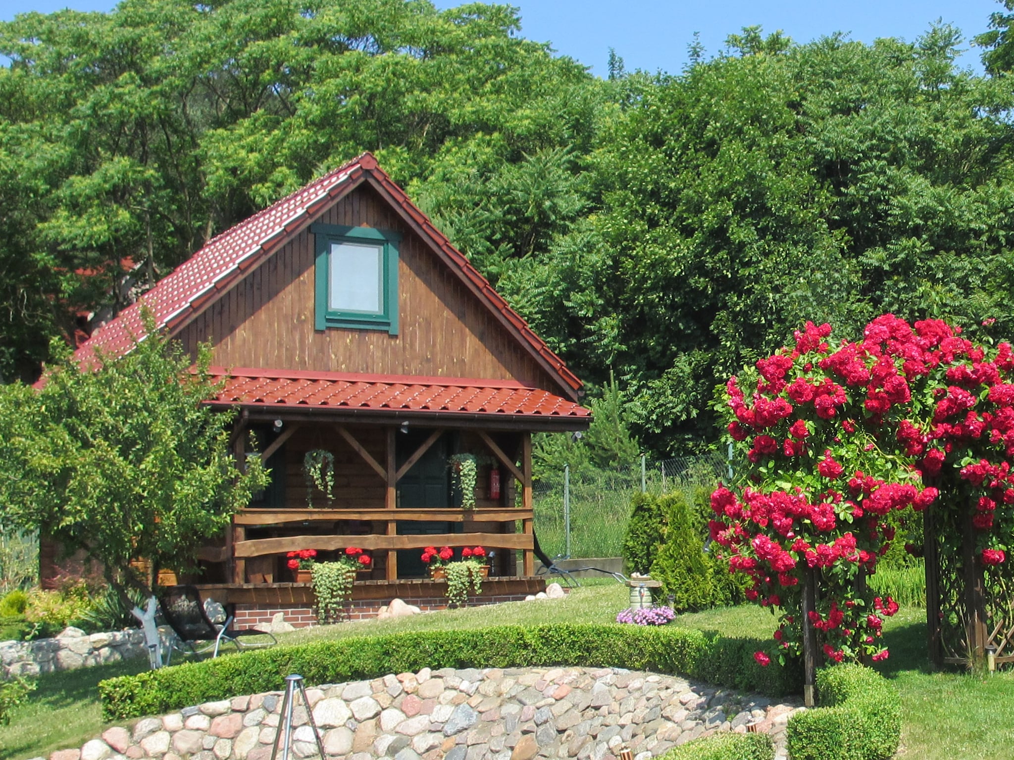   Charming house on a hill
