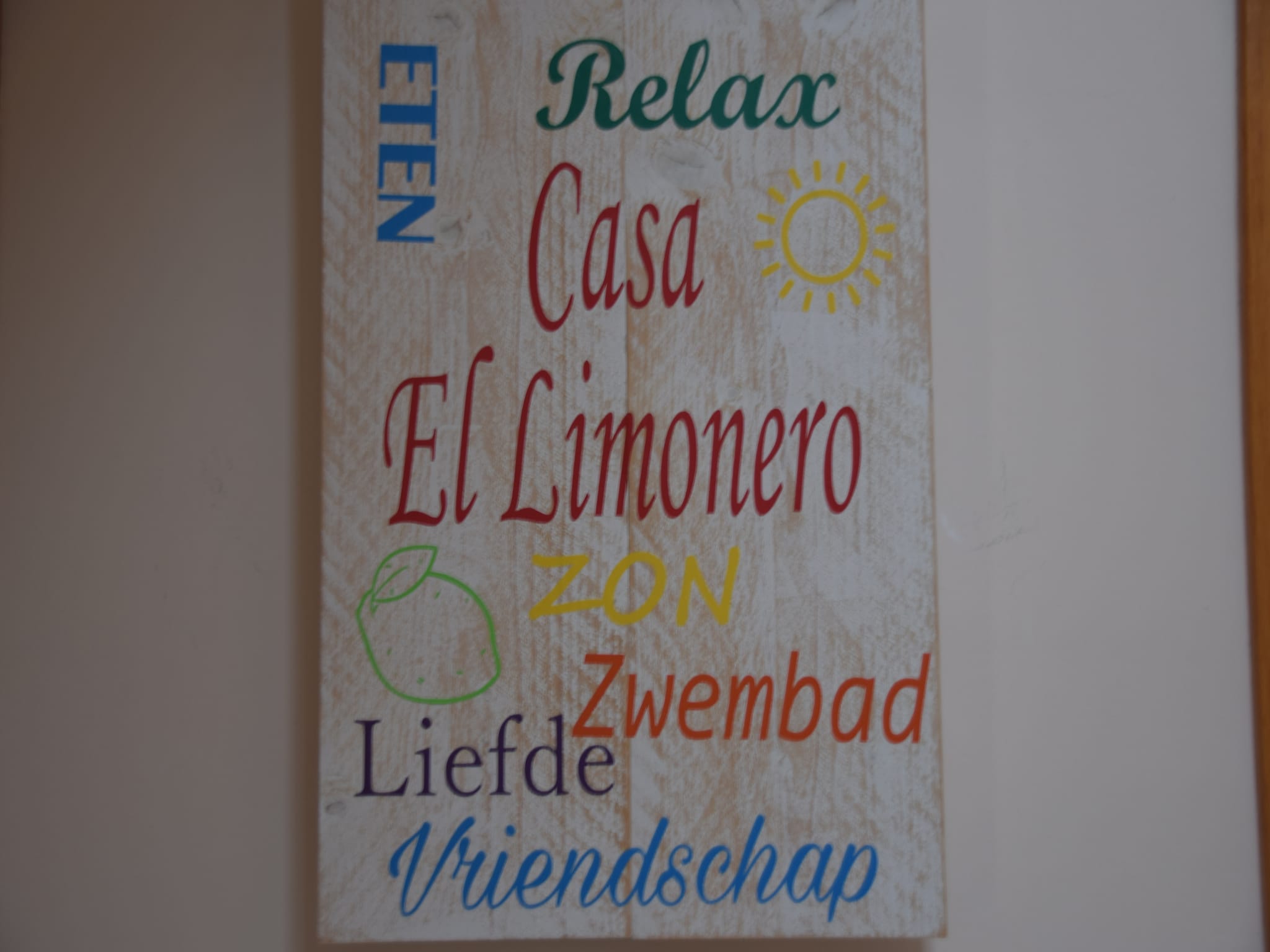 Feriebolig Casa El Limonero