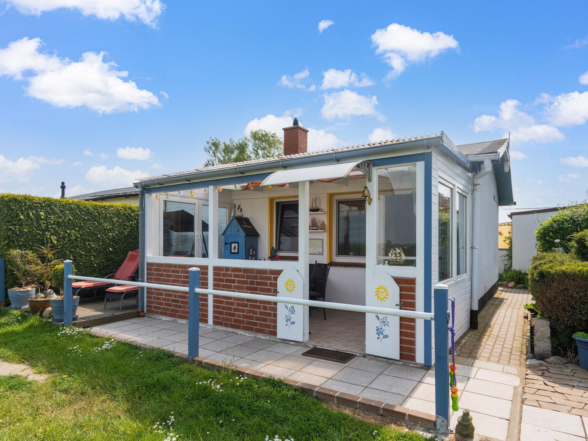 Ferienhaus Poeler Damm Blick