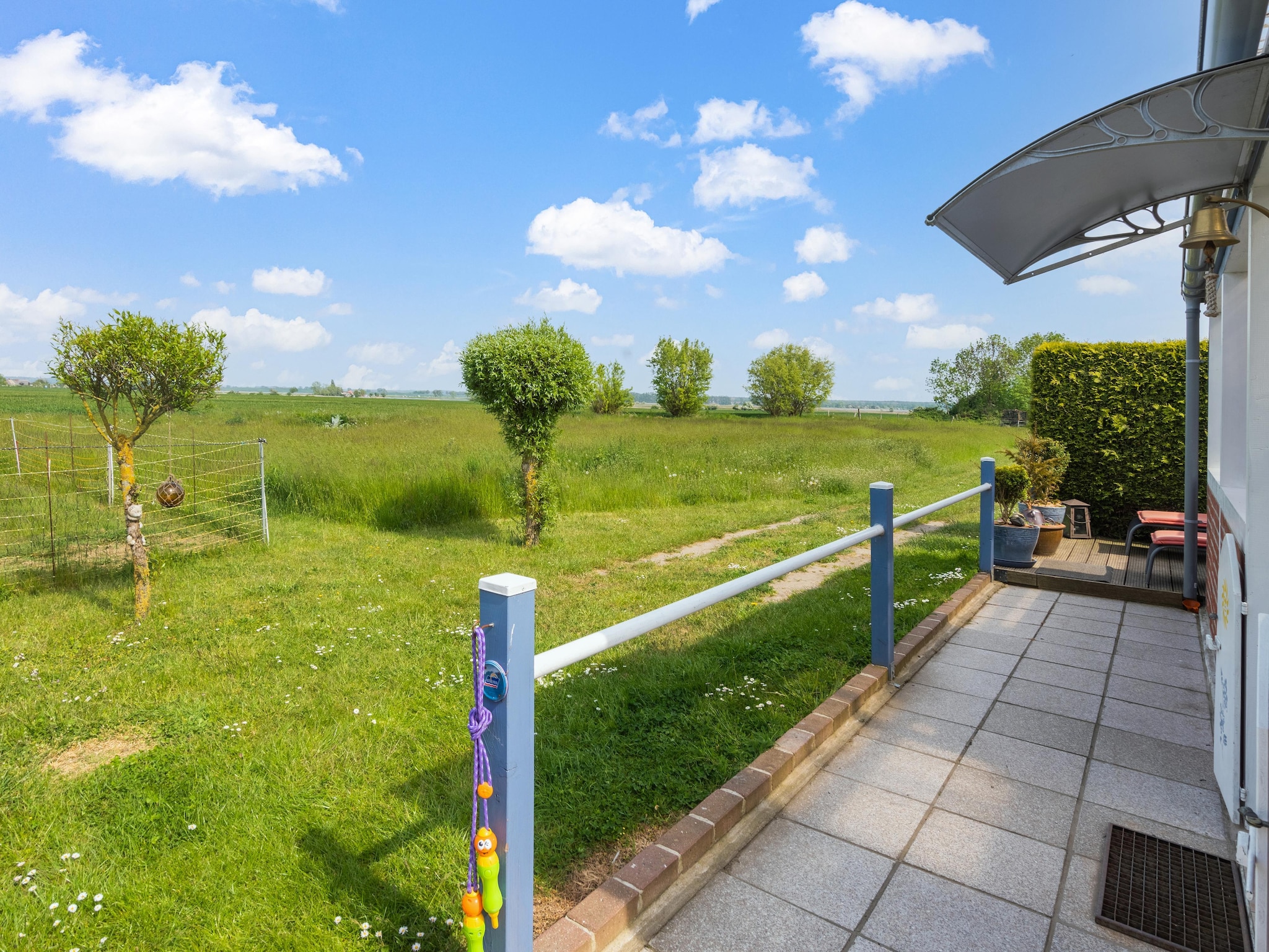 Ferienhaus Poeler Damm Blick