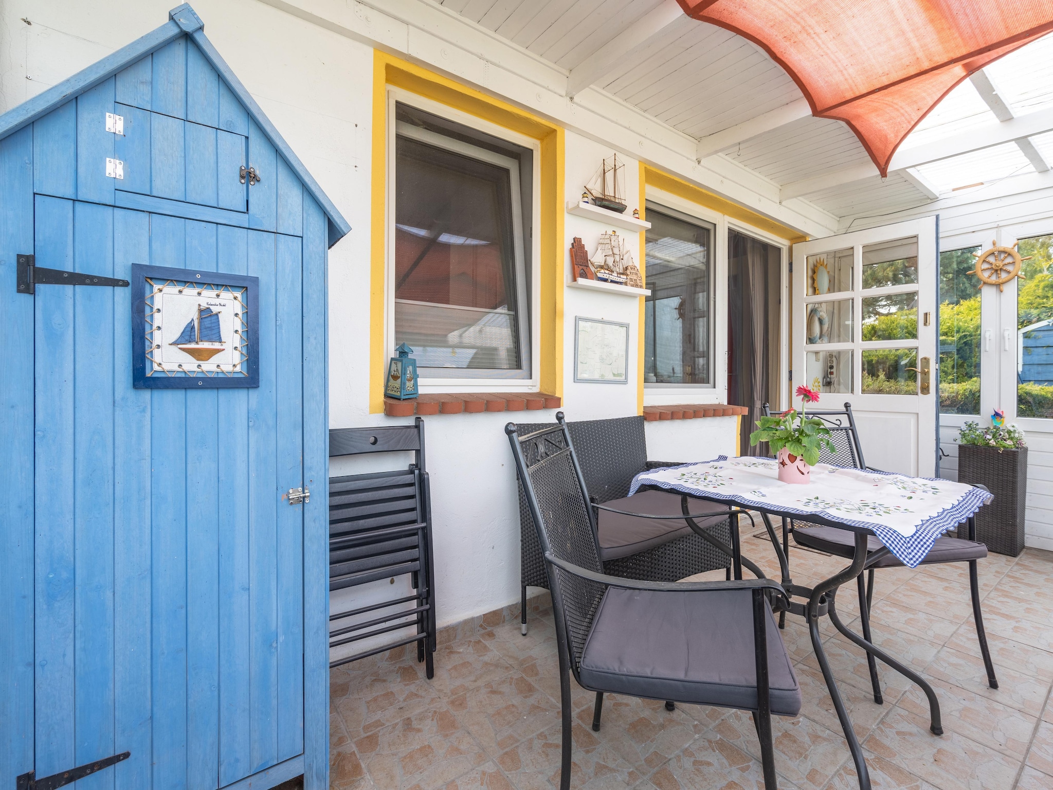 Ferienhaus Poeler Damm Blick