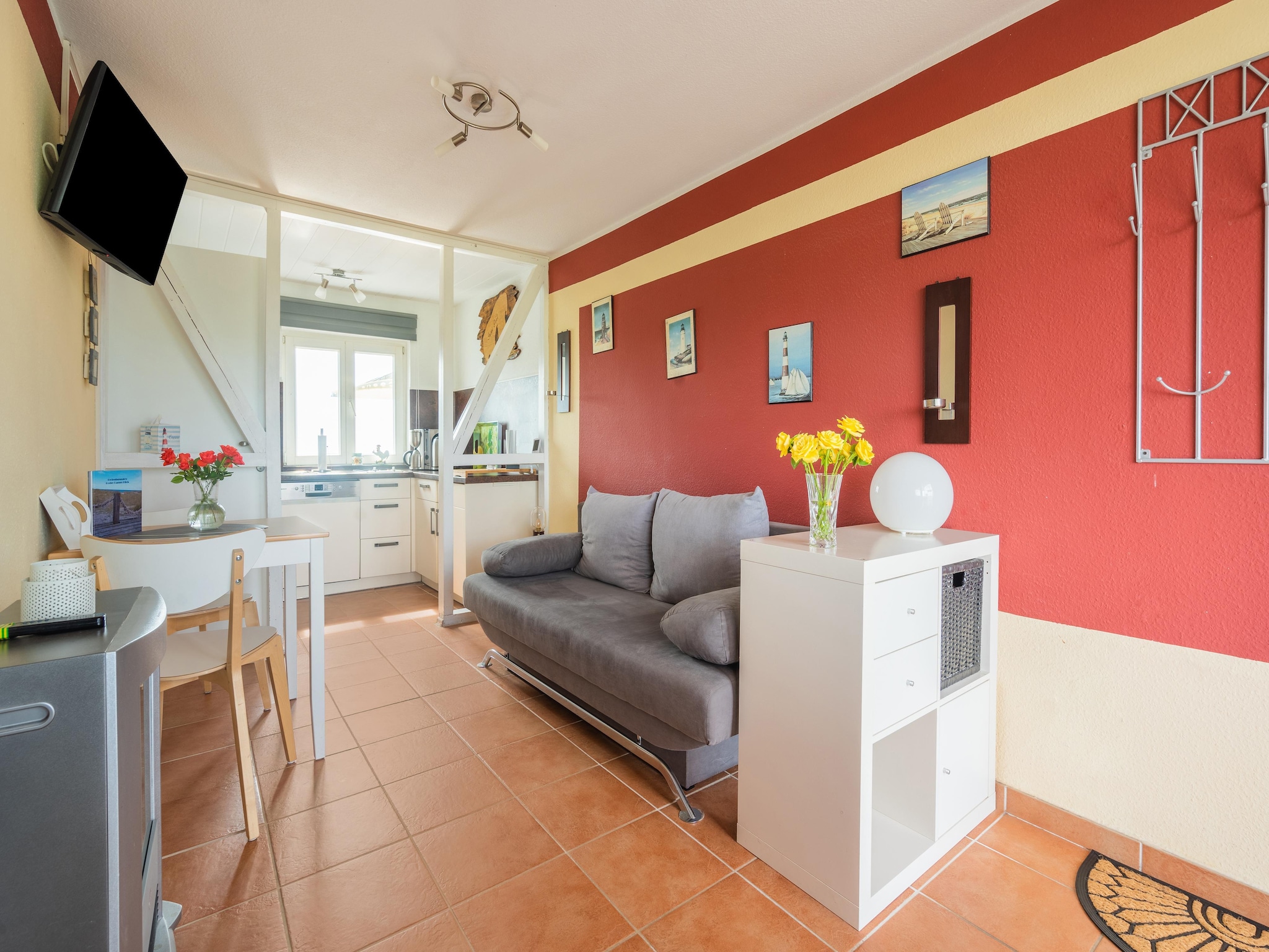 Ferienhaus Poeler Damm Blick