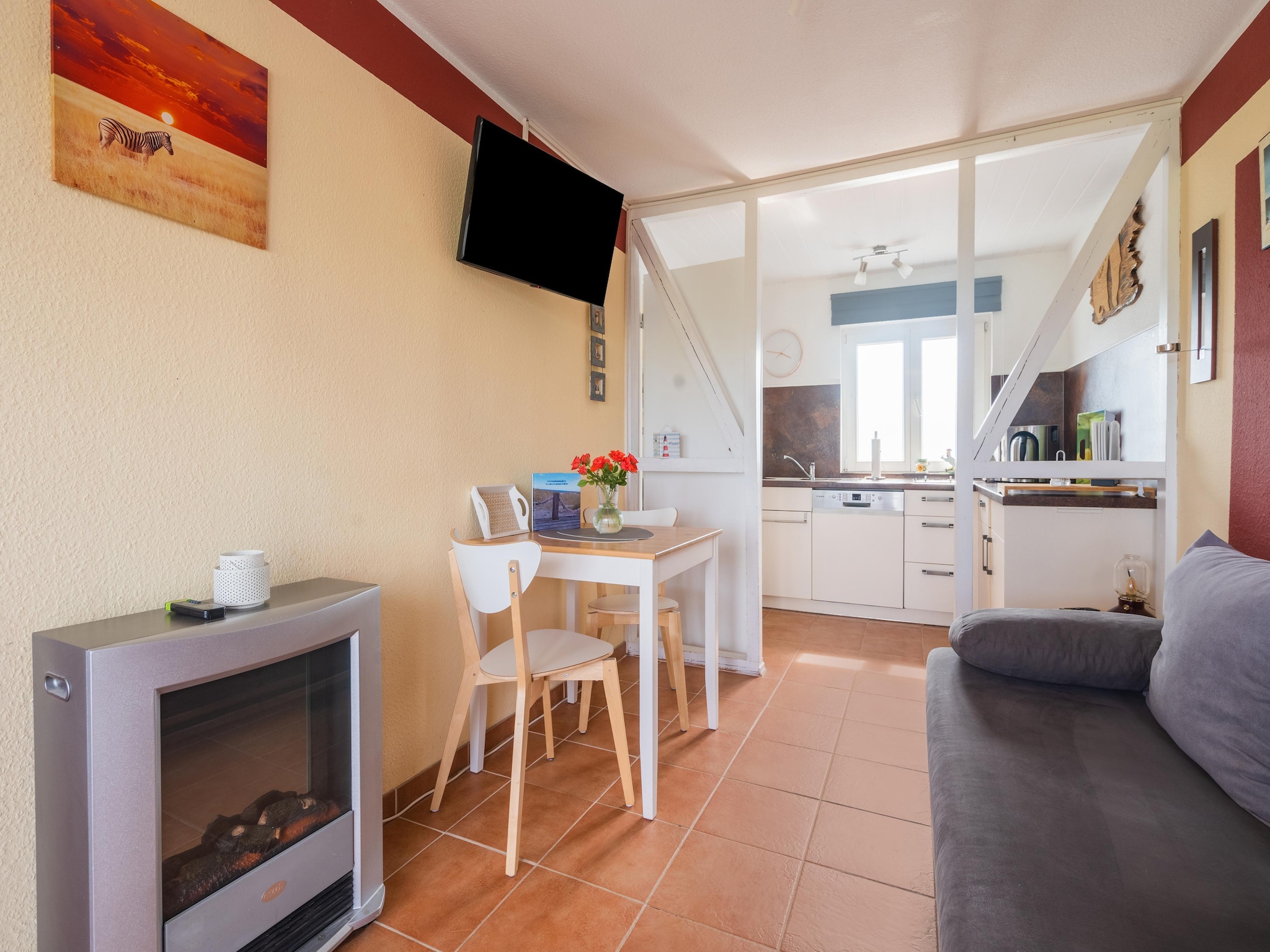 Ferienhaus Poeler Damm Blick