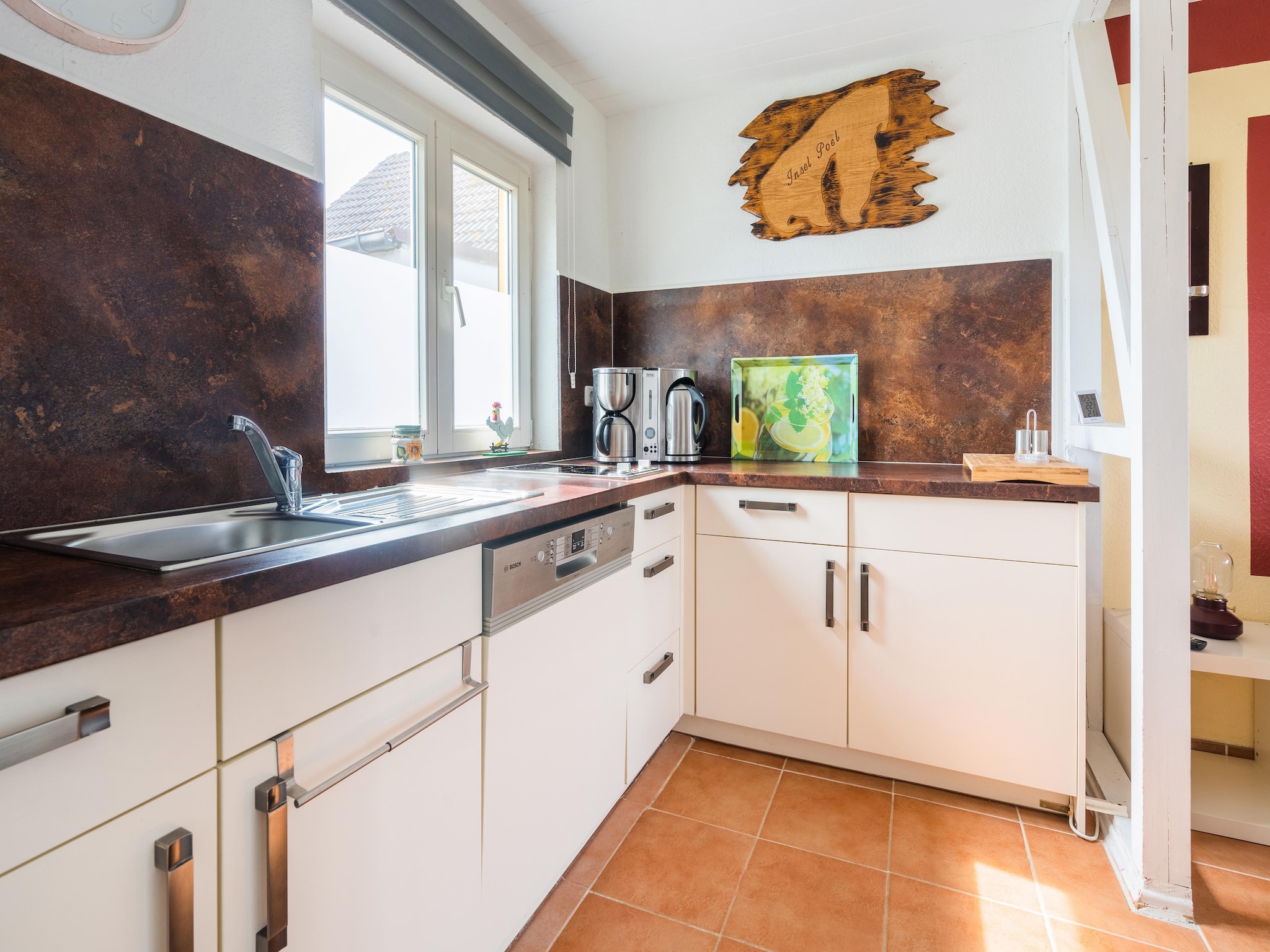 Ferienhaus Poeler Damm Blick