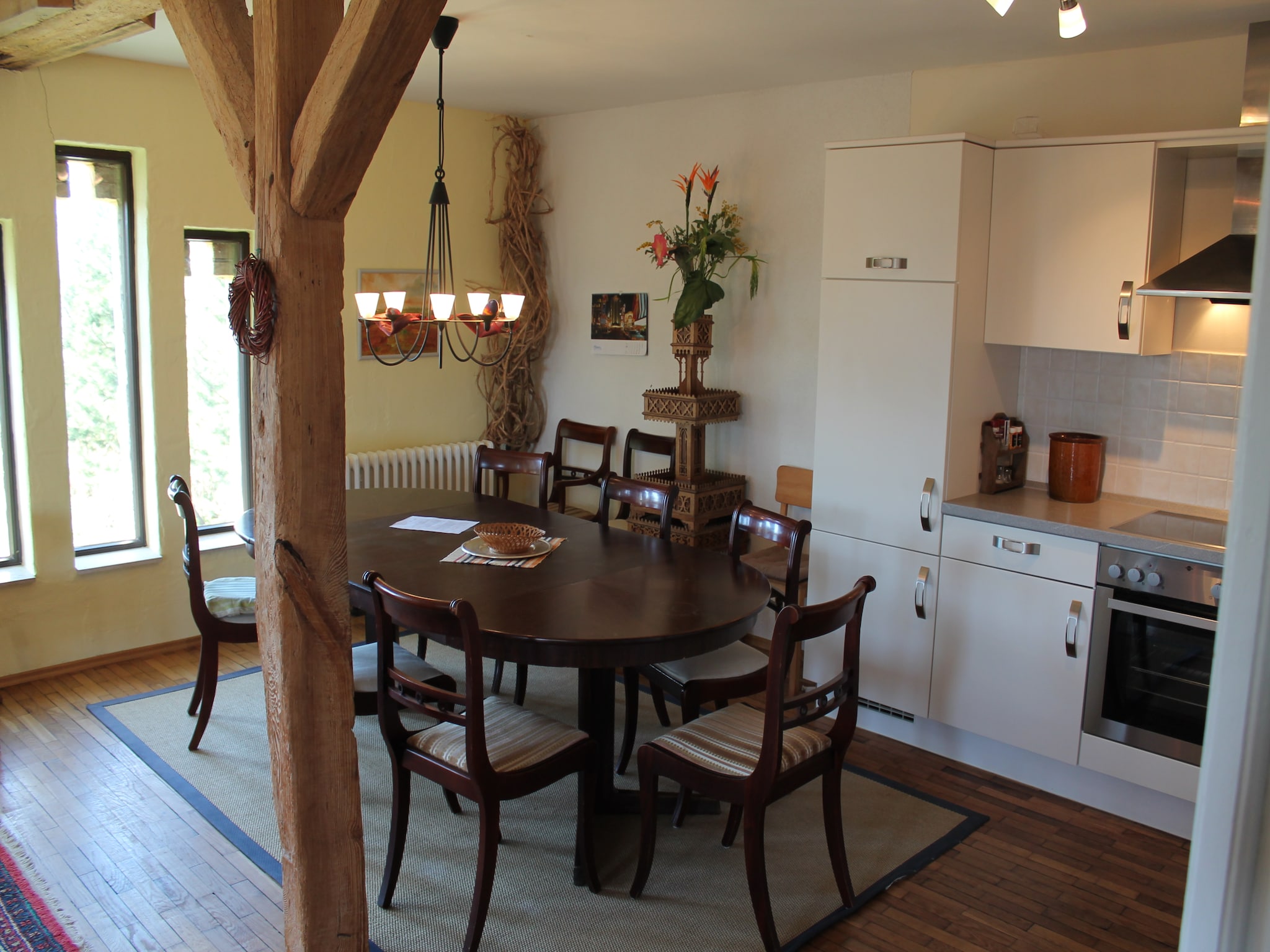 Appartement Ferienwohnung Parkblick mit 3 Schlafzimmern