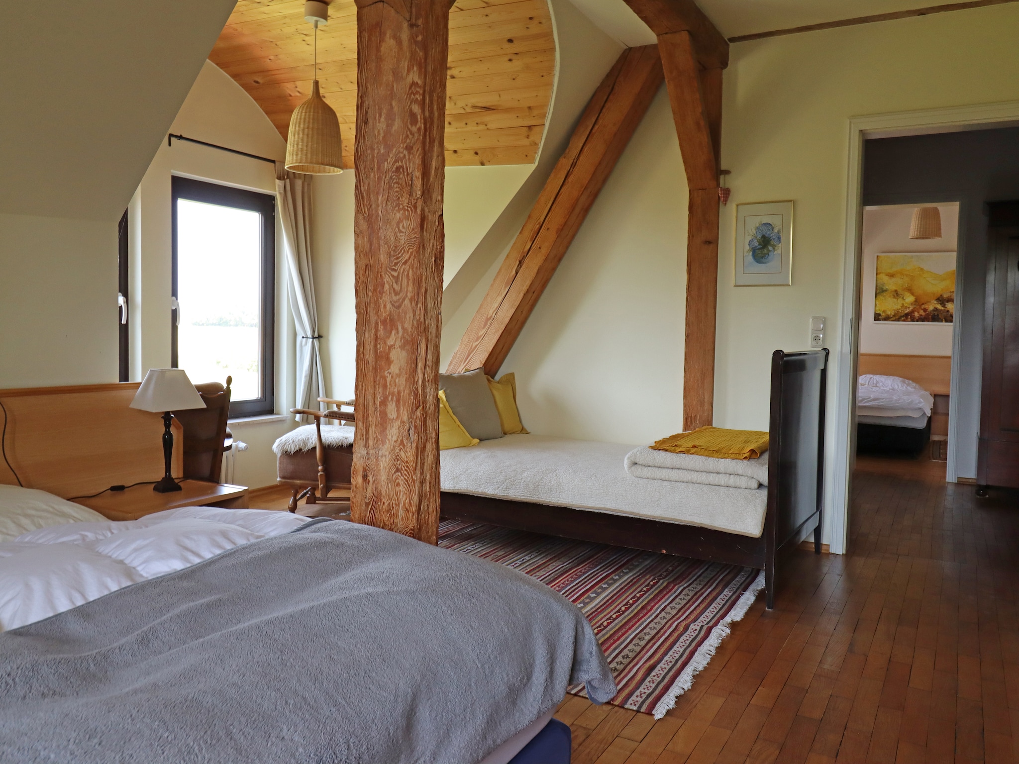 Appartement Ferienwohnung Parkblick mit 3 Schlafzimmern