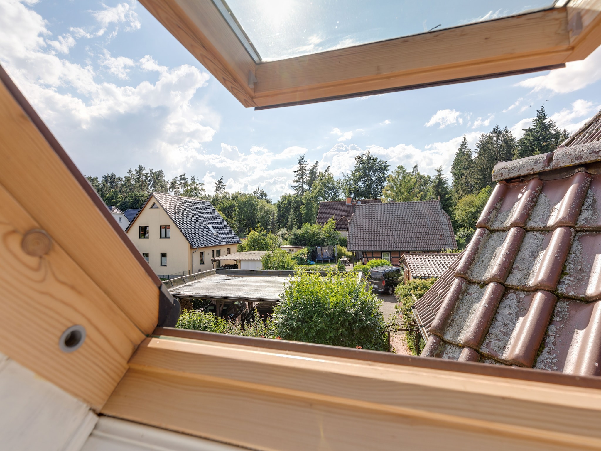  Ferienhaus mit Garten und Terrasse vor Rostock/War