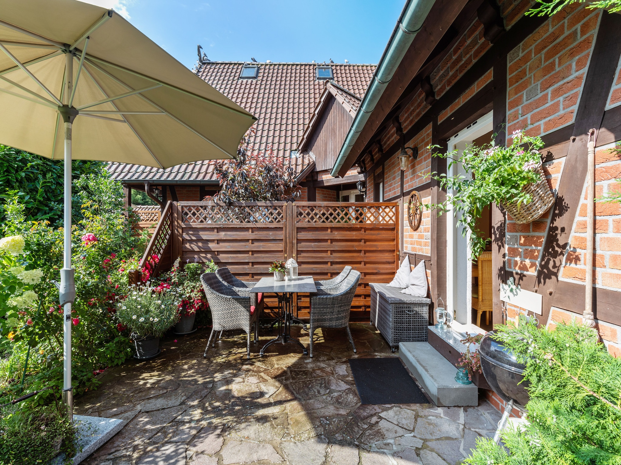   Ferienhaus mit Garten und Terrasse vor Rostock/War
