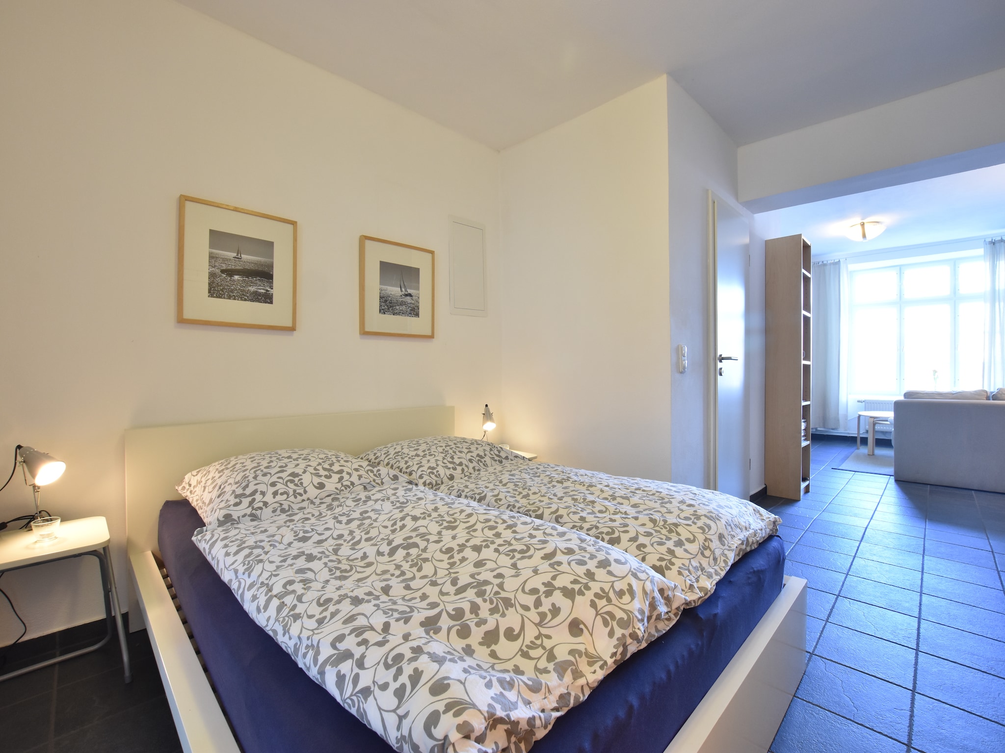 Ferienwohnung Backbord Hansestadt Wismar mit Terrasse