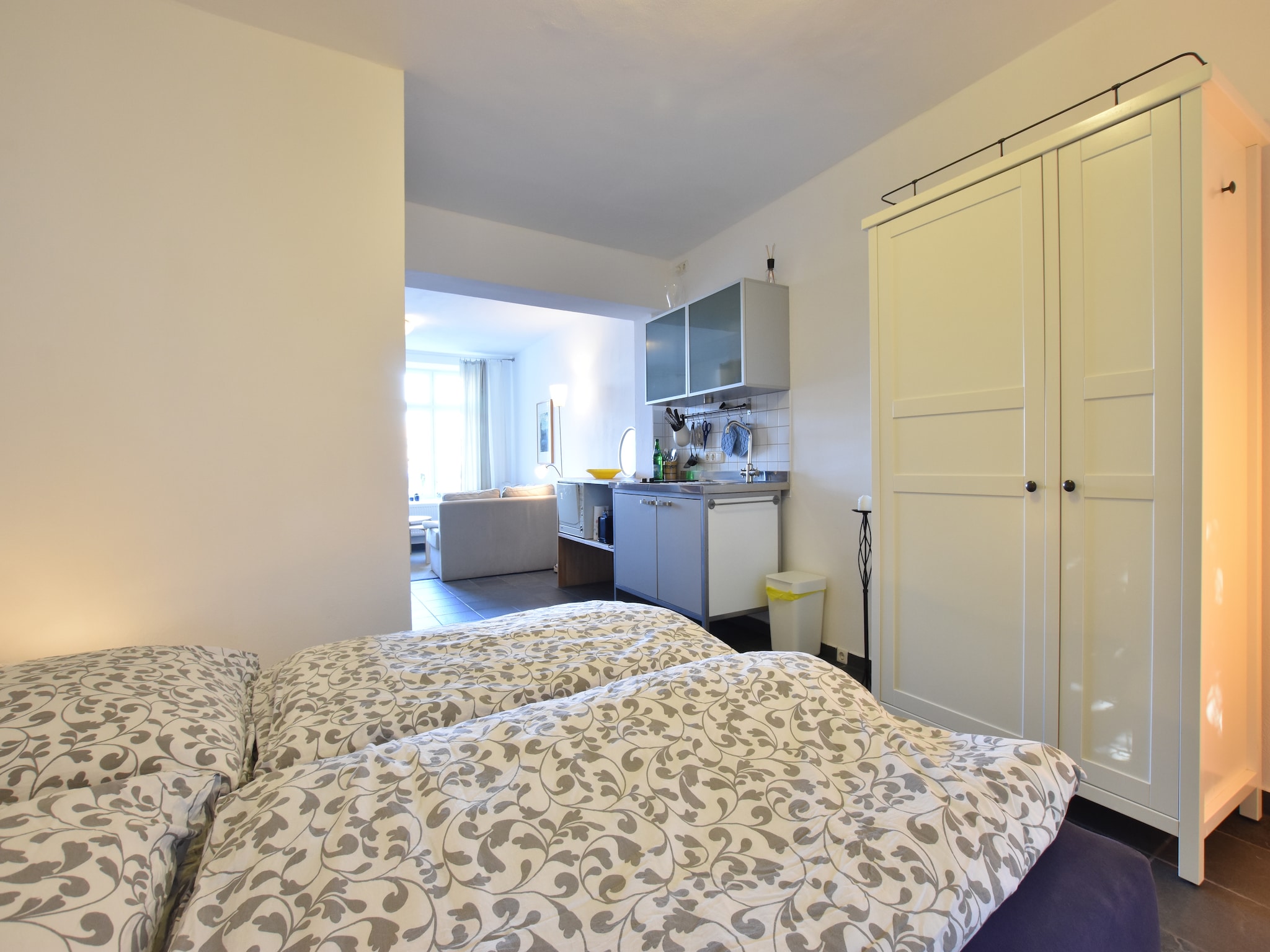 Ferienwohnung Backbord Hansestadt Wismar mit Terrasse