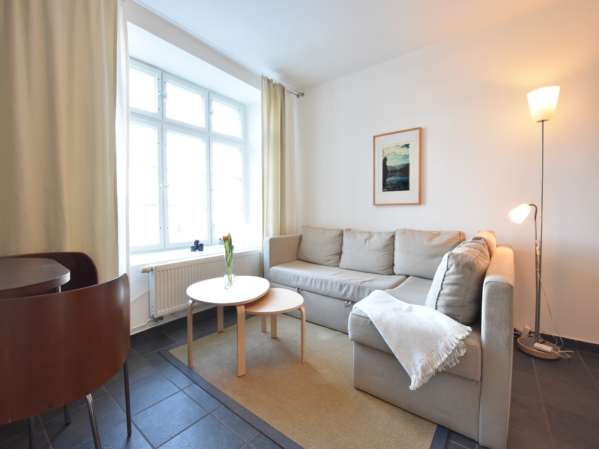 Ferienwohnung Backbord Hansestadt Wismar mit Terrasse
