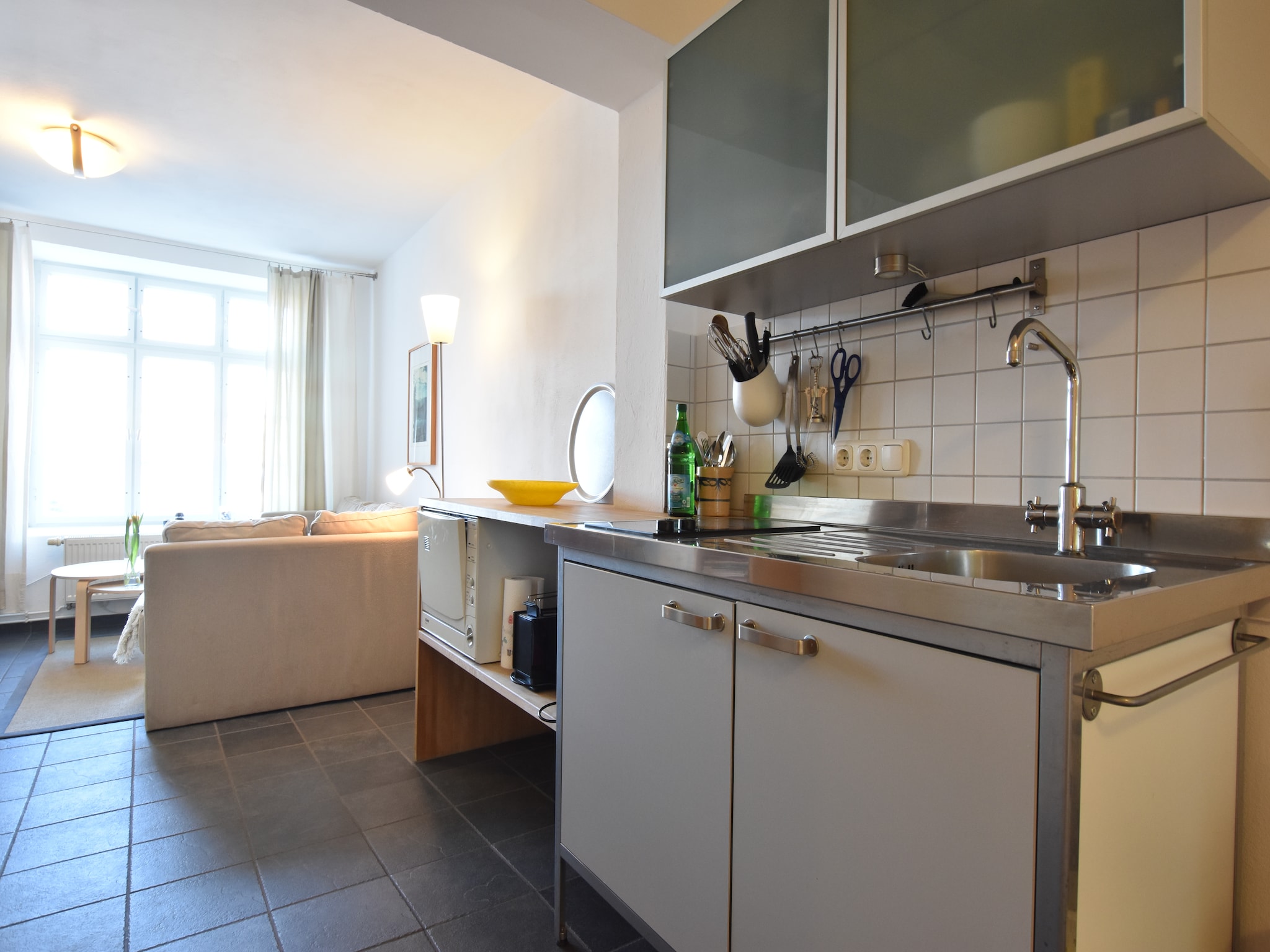 Ferienwohnung Backbord Hansestadt Wismar mit Terrasse