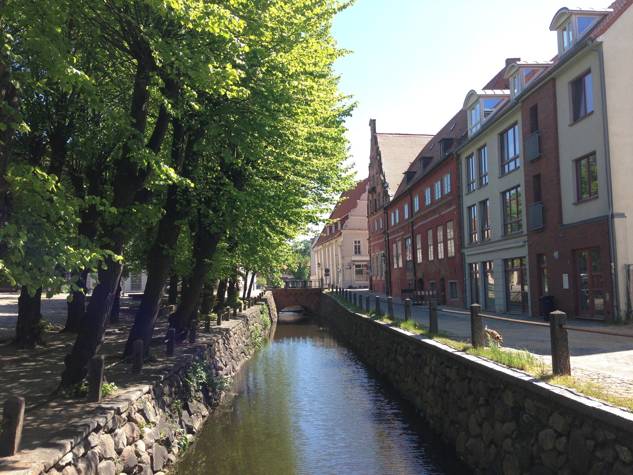 Ferienwohnung Backbord Hansestadt Wismar mit Terrasse