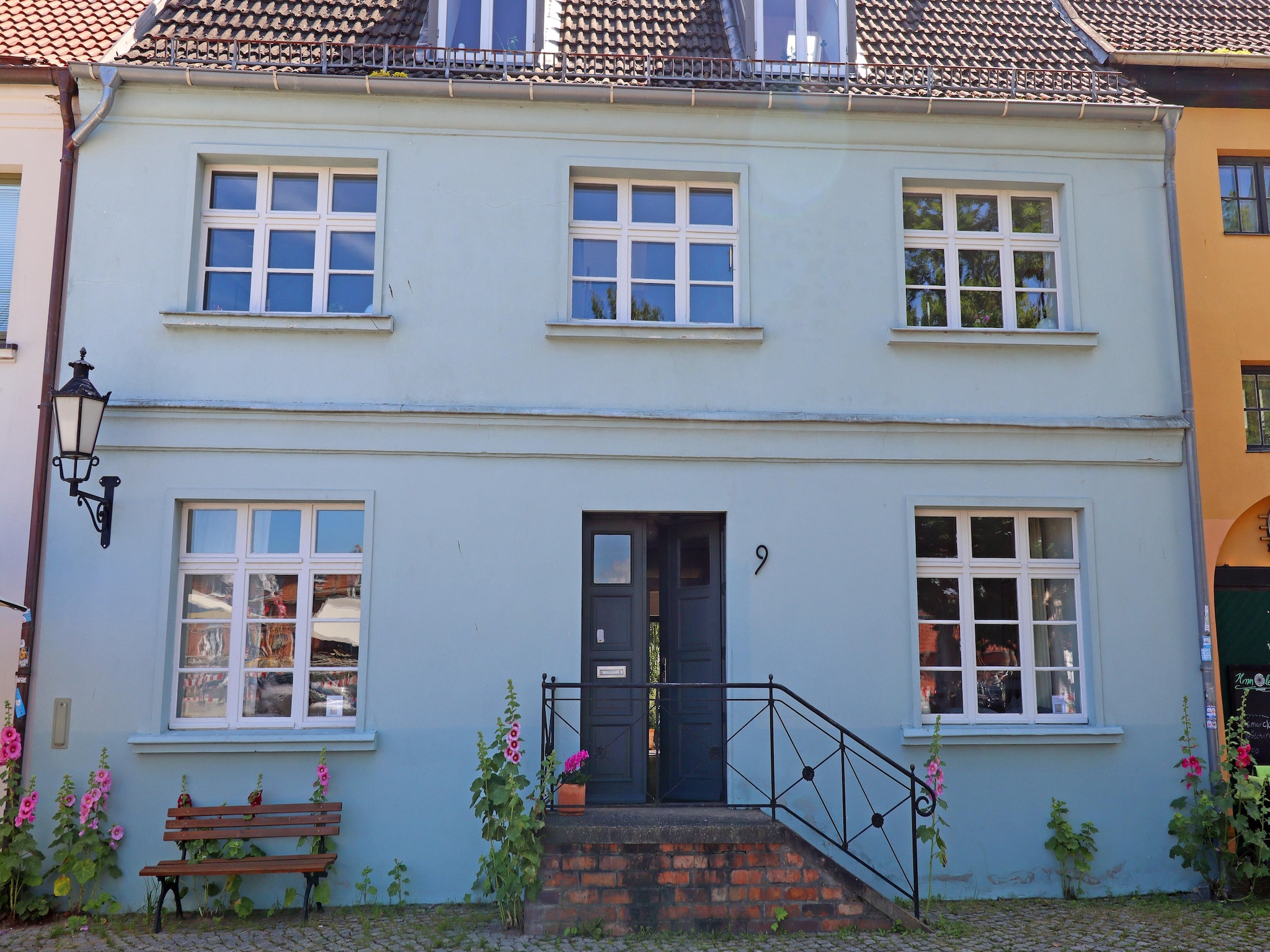 Ferienwohnung Backbord Hansestadt Wismar mit Terrasse
