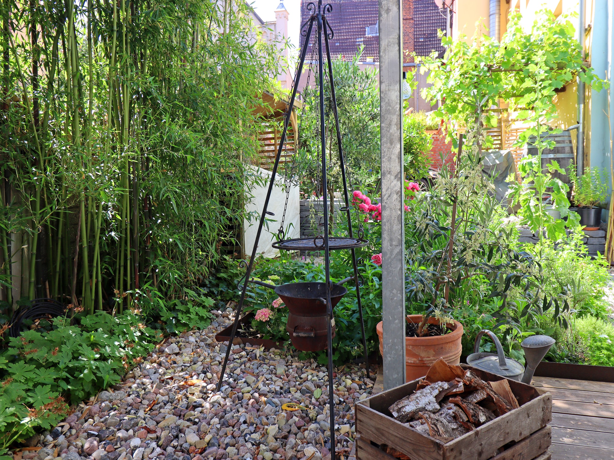 Ferienwohnung Backbord Hansestadt Wismar mit Terrasse