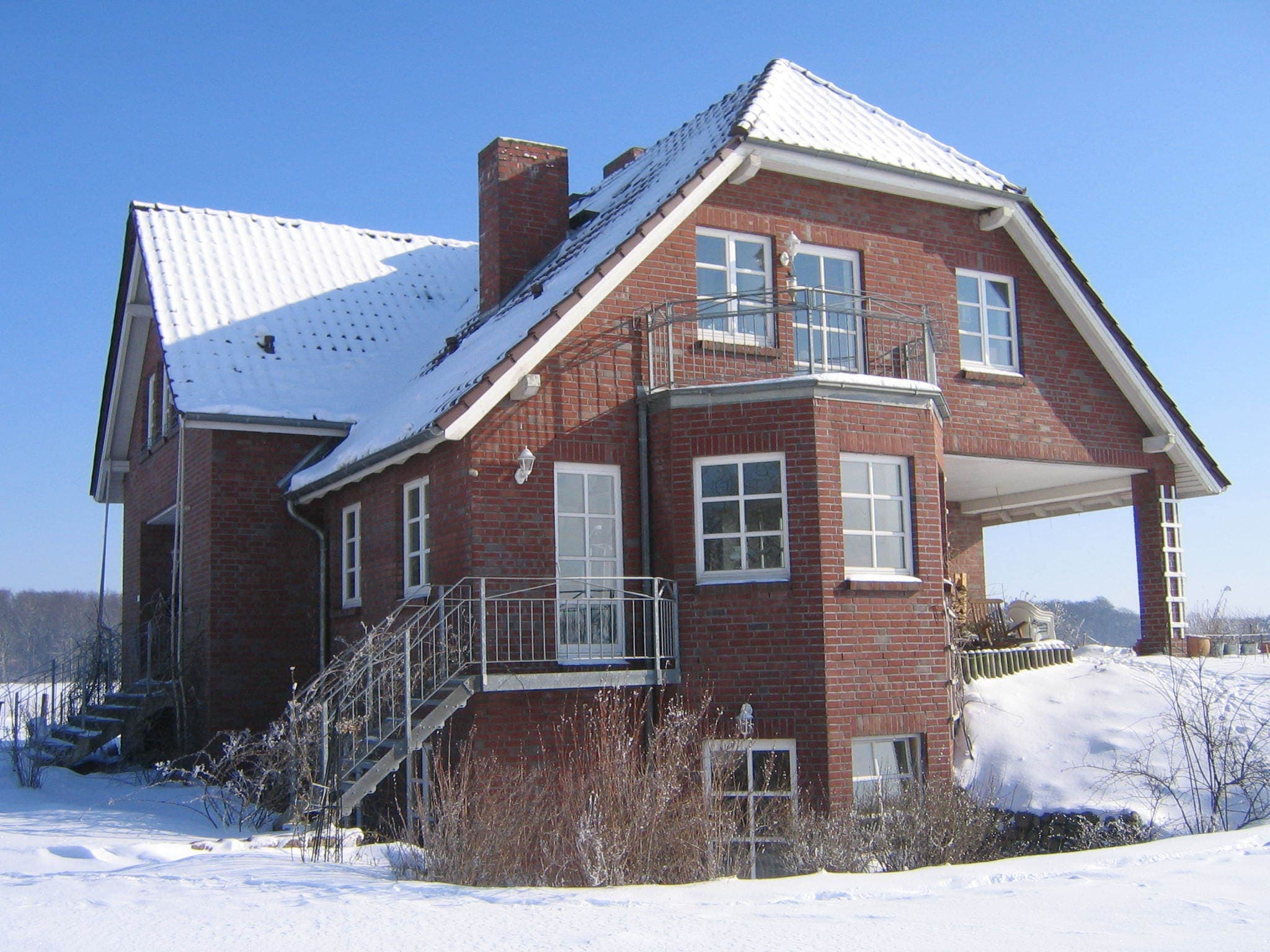 Ferienwohnung romantisches Landhaus mit Kamin