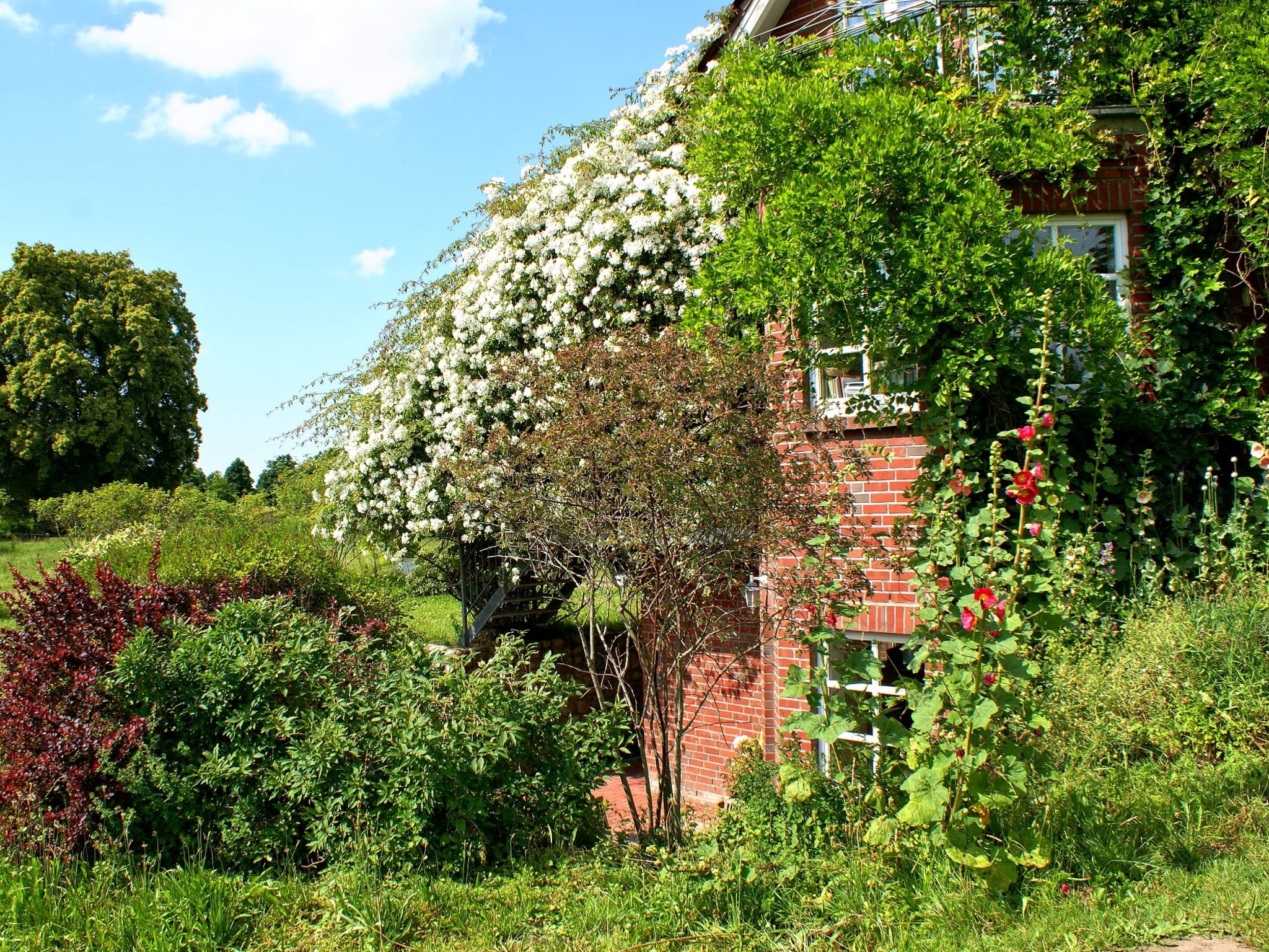 Ferienwohnung romantisches Landhaus mit Kamin