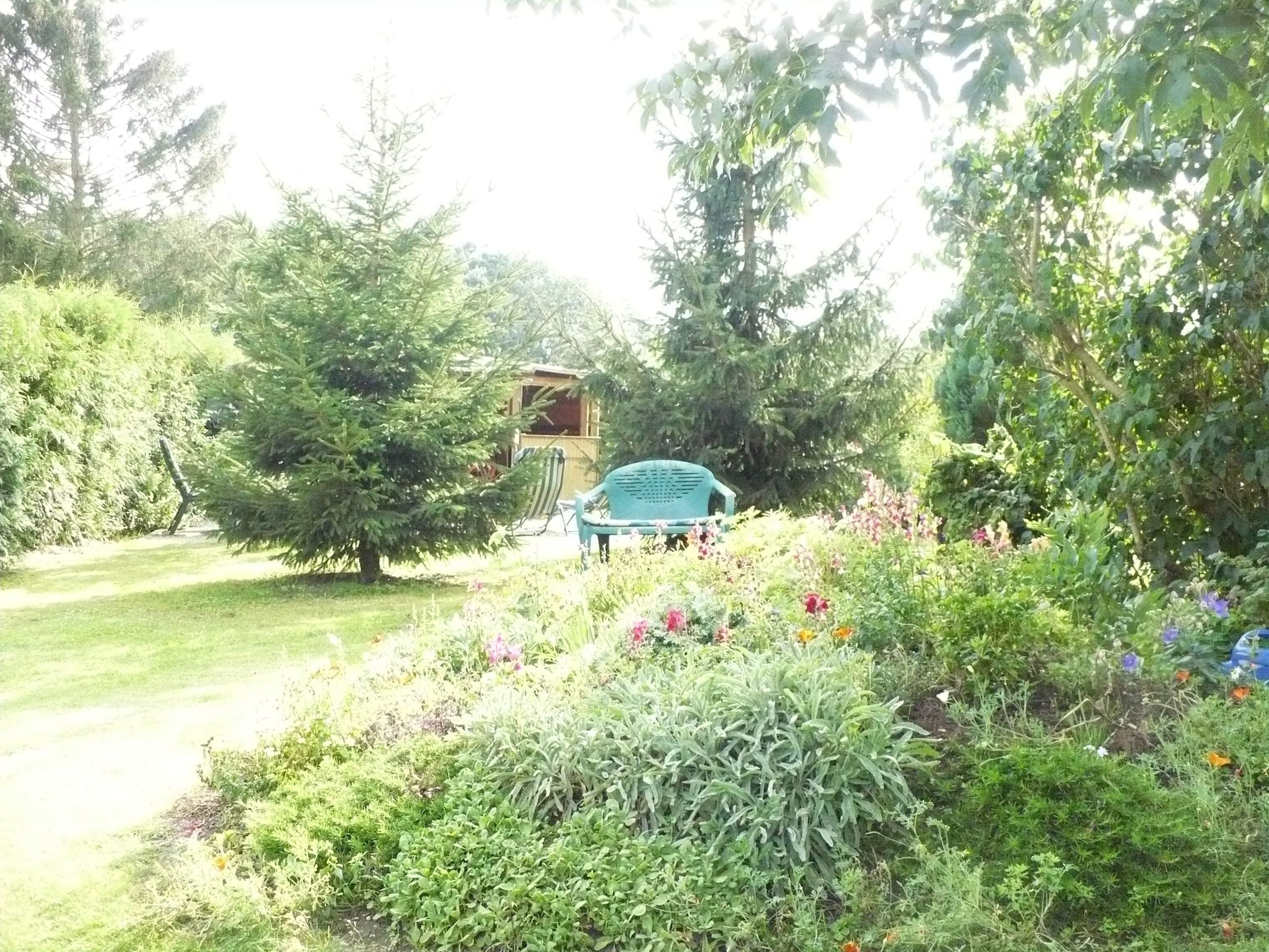Ferienwohnung Wohnen im Grünen mit großem Garten und G