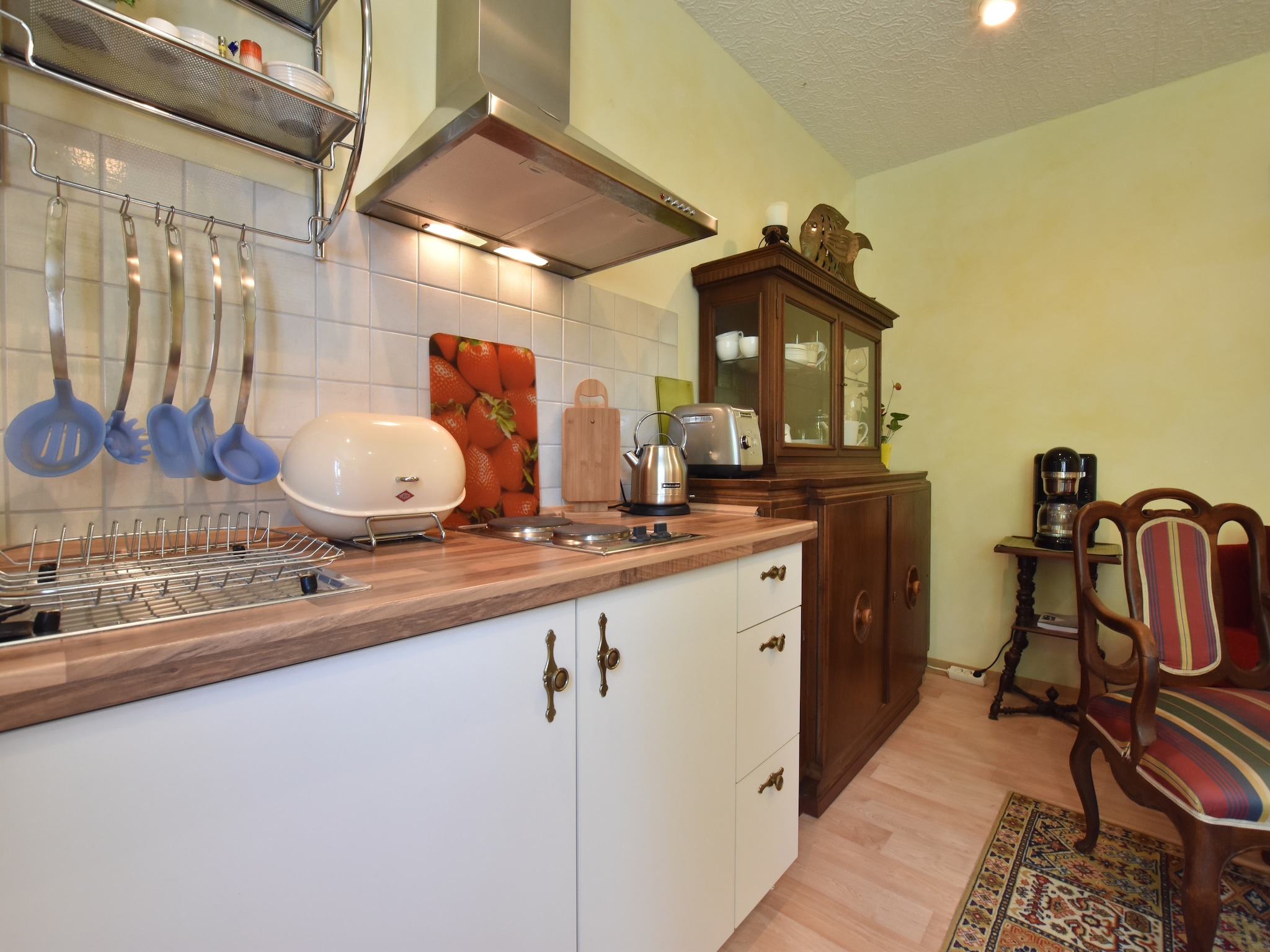 公寓 Romantische Ferienwohnung an der Ostsee mit Garten