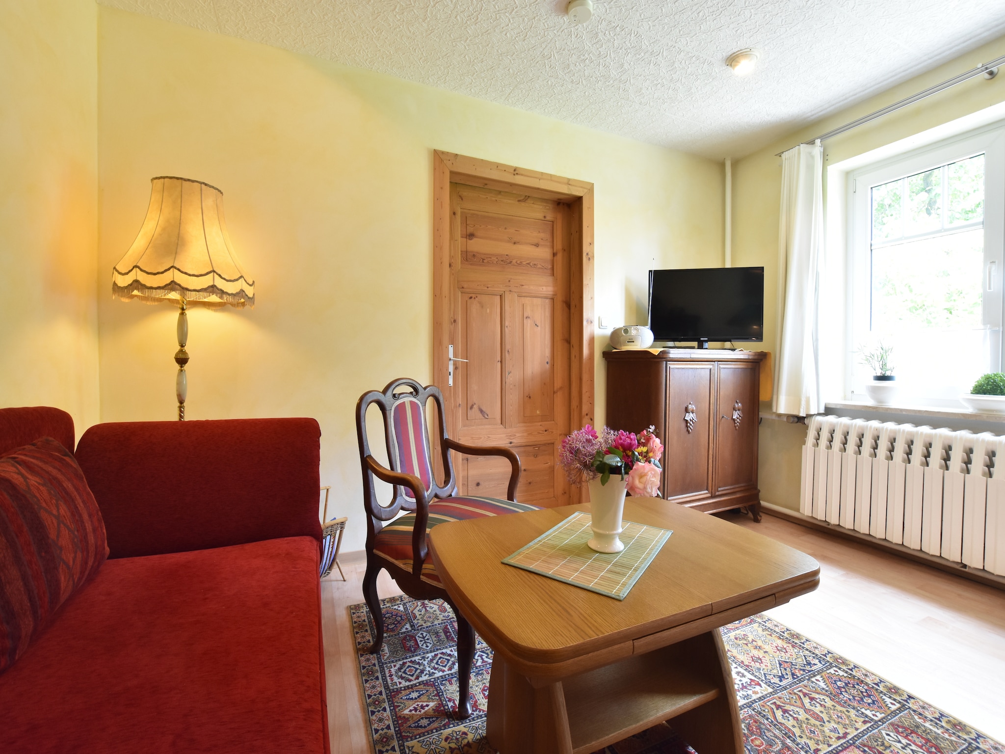 公寓 Romantische Ferienwohnung an der Ostsee mit Garten