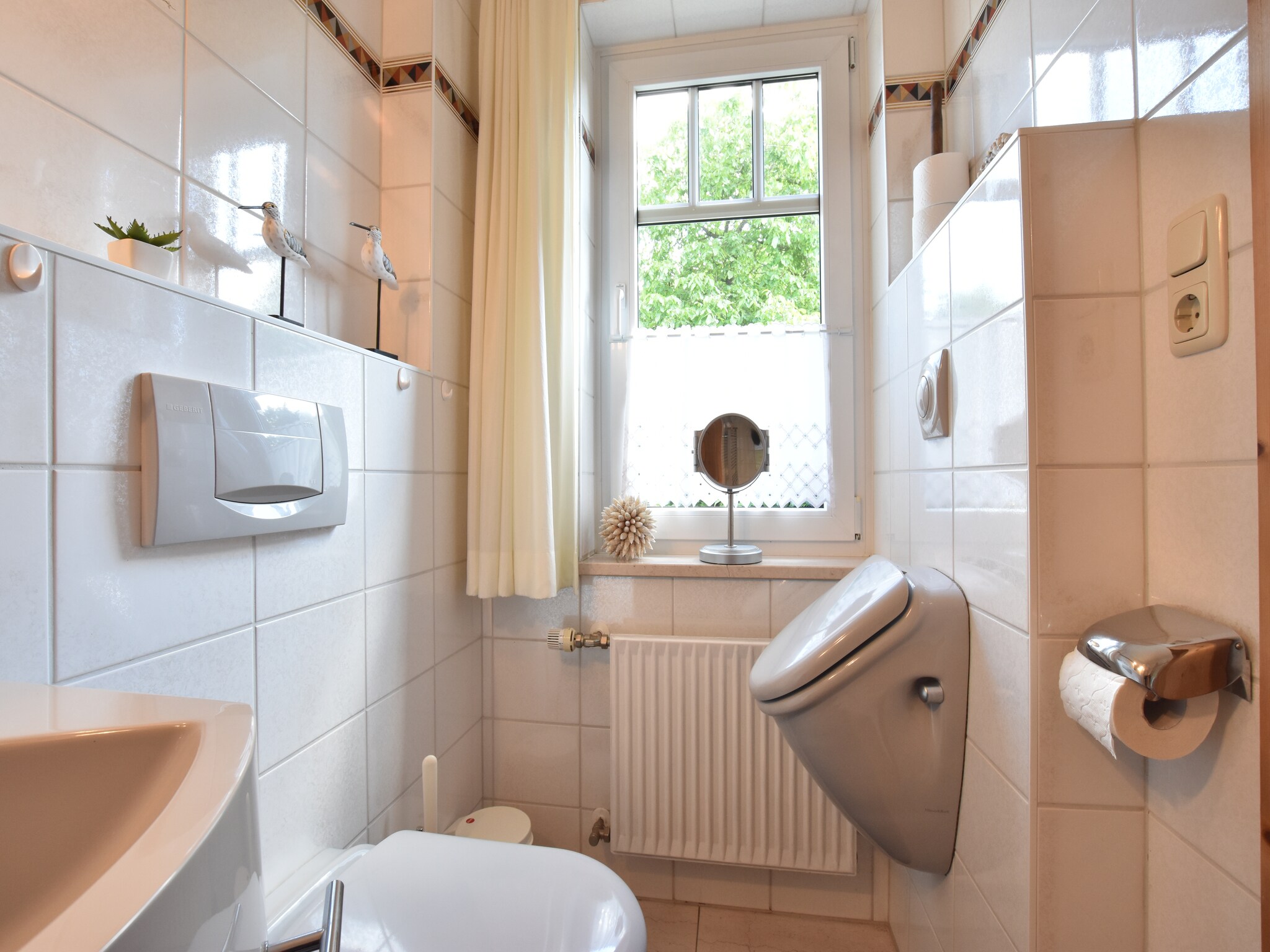 公寓 Romantische Ferienwohnung an der Ostsee mit Garten