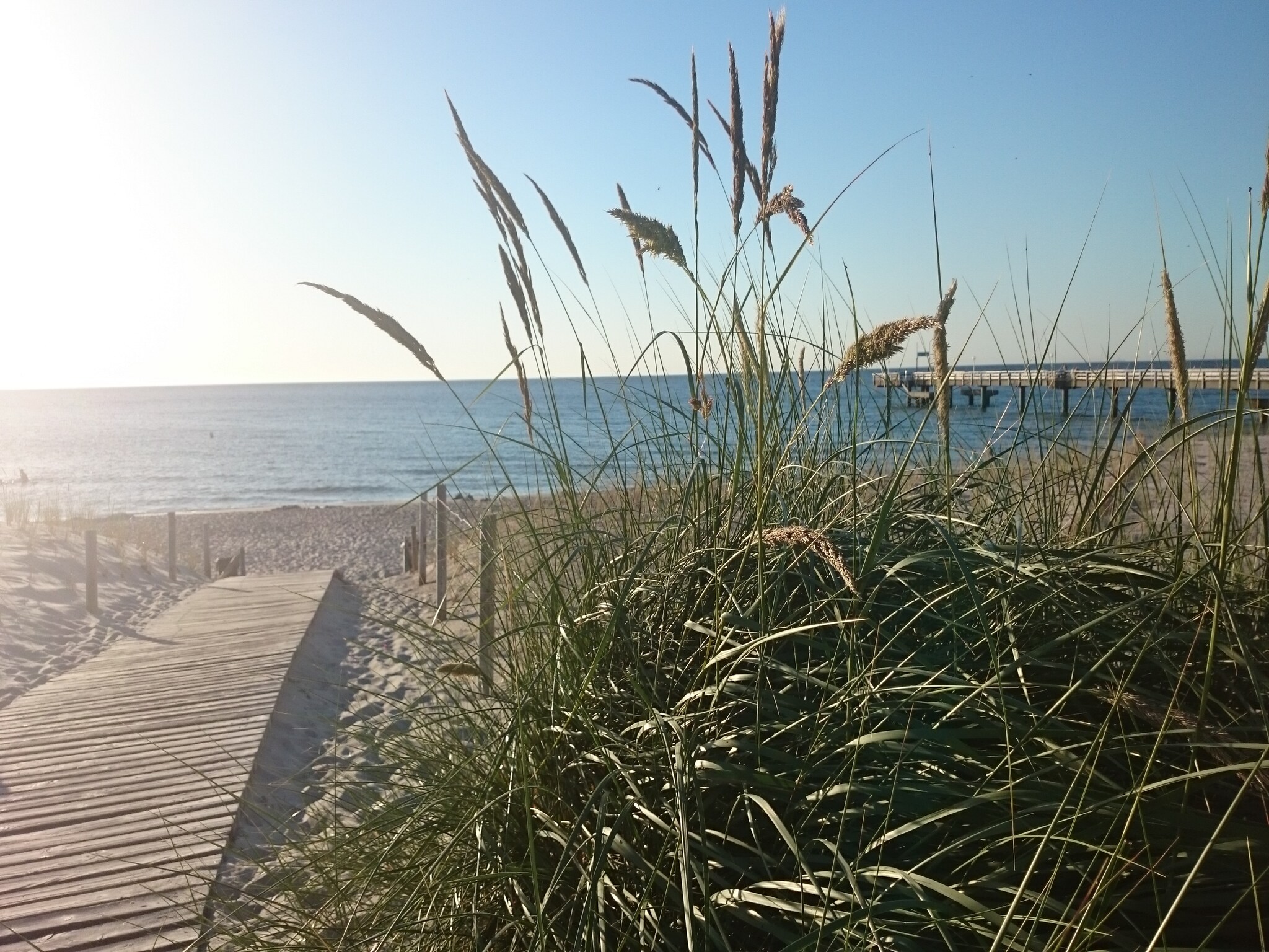 公寓 Romantische Ferienwohnung an der Ostsee mit Garten